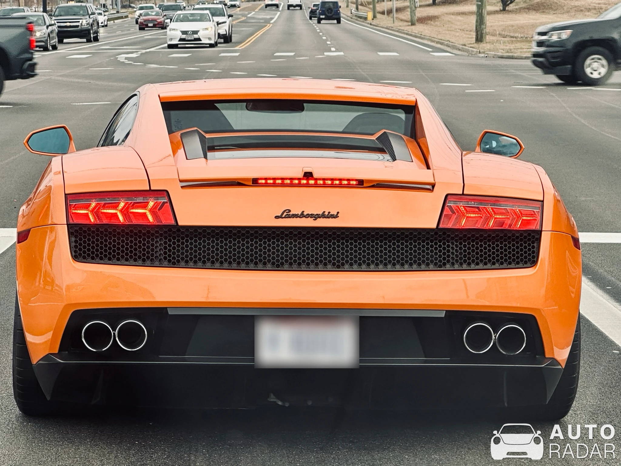 Lamborghini Gallardo LP560-4 spotted in Four Bridges, United States