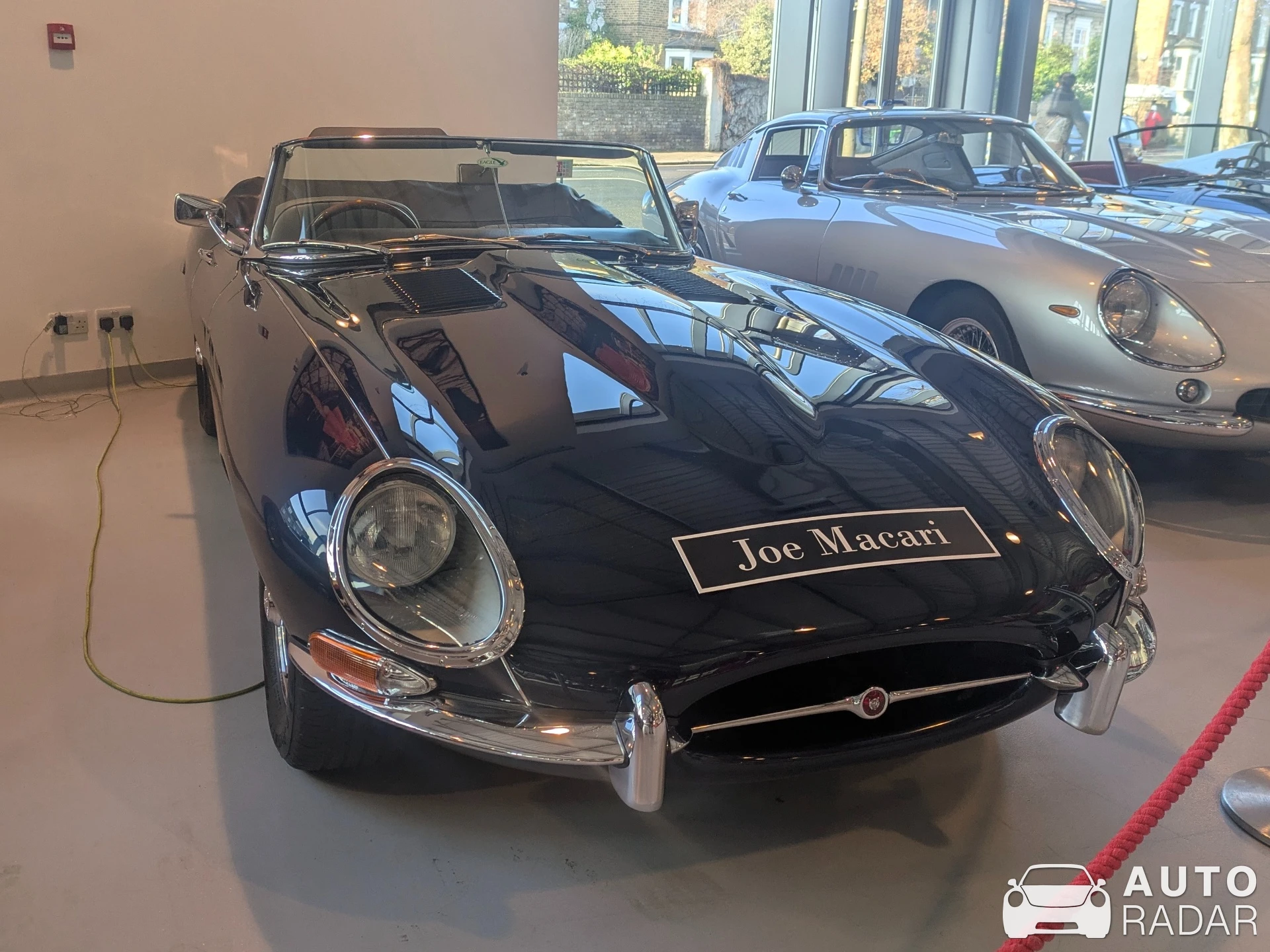 Jaguar E-Type spotted in London, United Kingdom