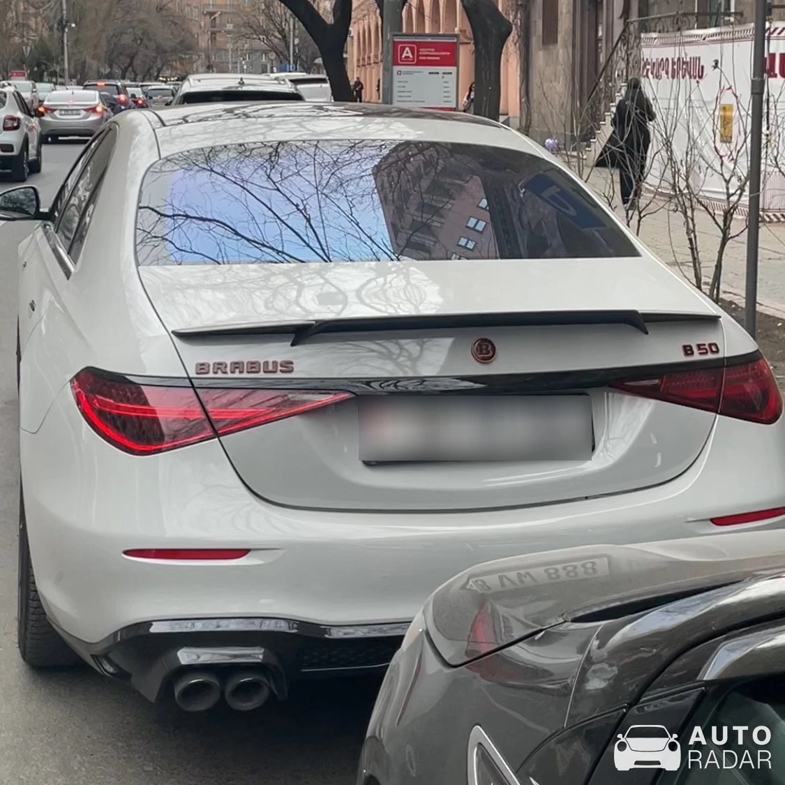 Mercedes-AMG Brabus S B63-650 V222 spotted in Yerevan