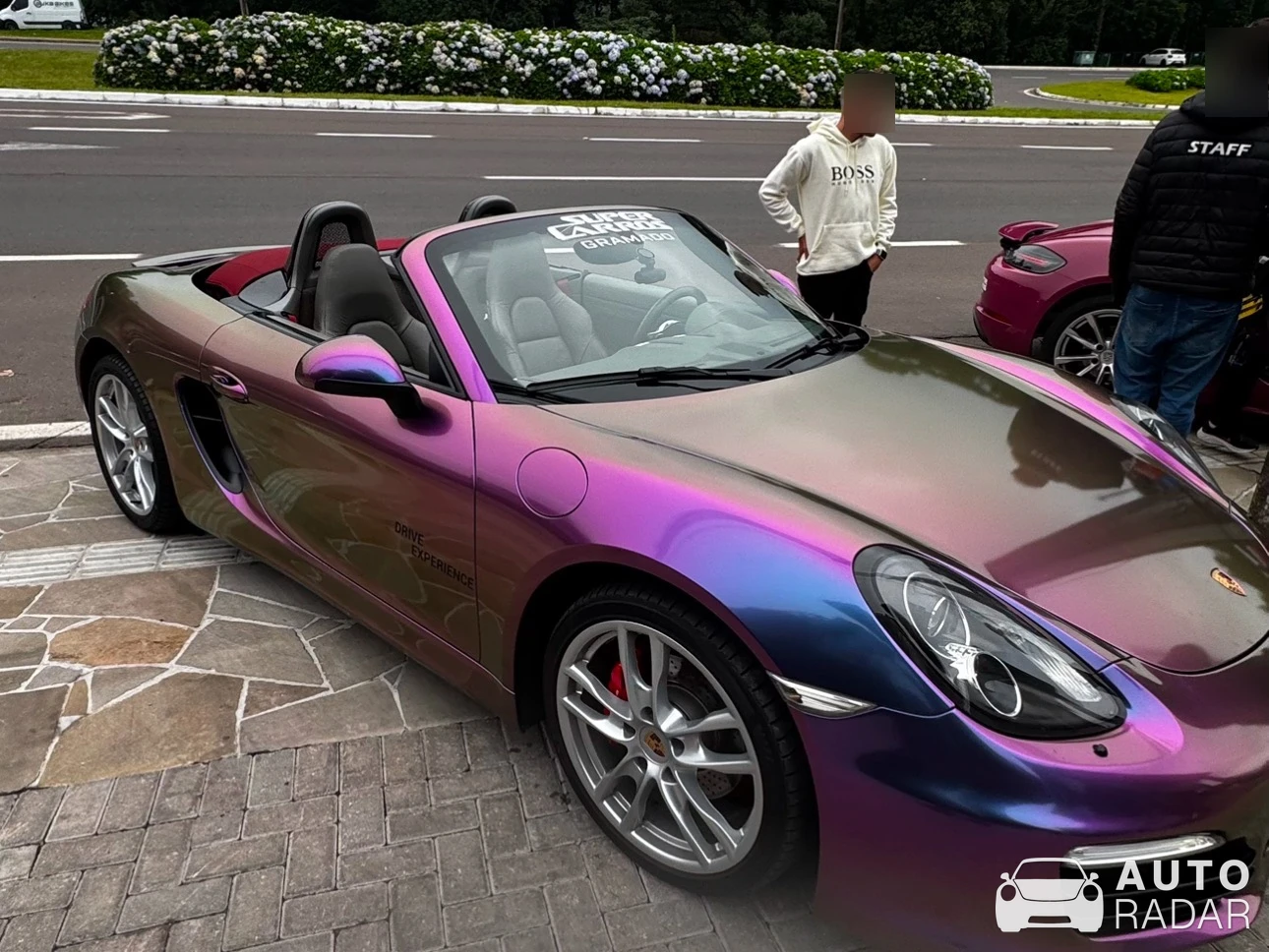 Porsche 981 Boxster spotted in Estrada Gramado, Brazil