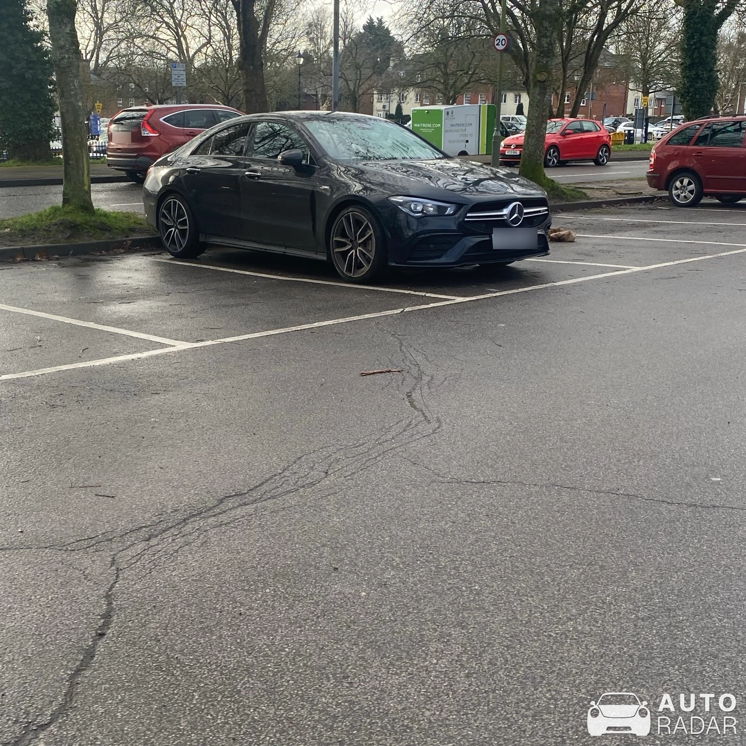 Mercedes-AMG CLA 35 Shooting Brake X118 spotted in England, United Kingdom