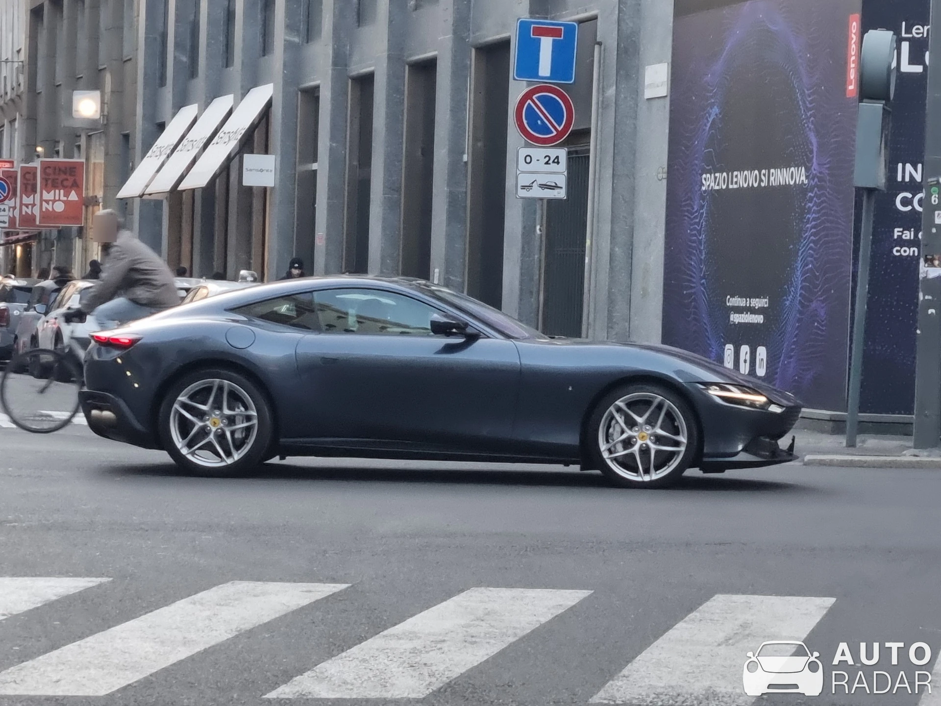 Ferrari Roma spotted in Milano, Italia