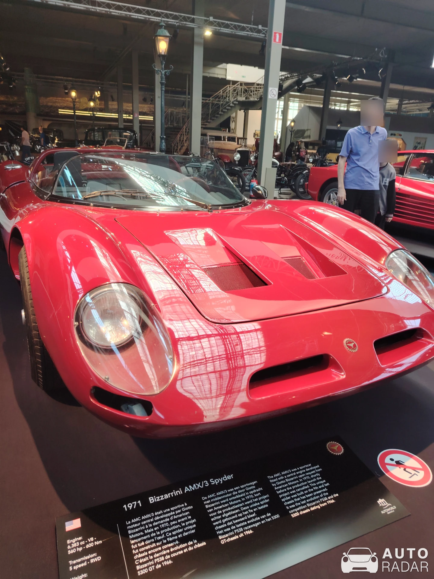 Bizzarrini AMX spotted in Brussels