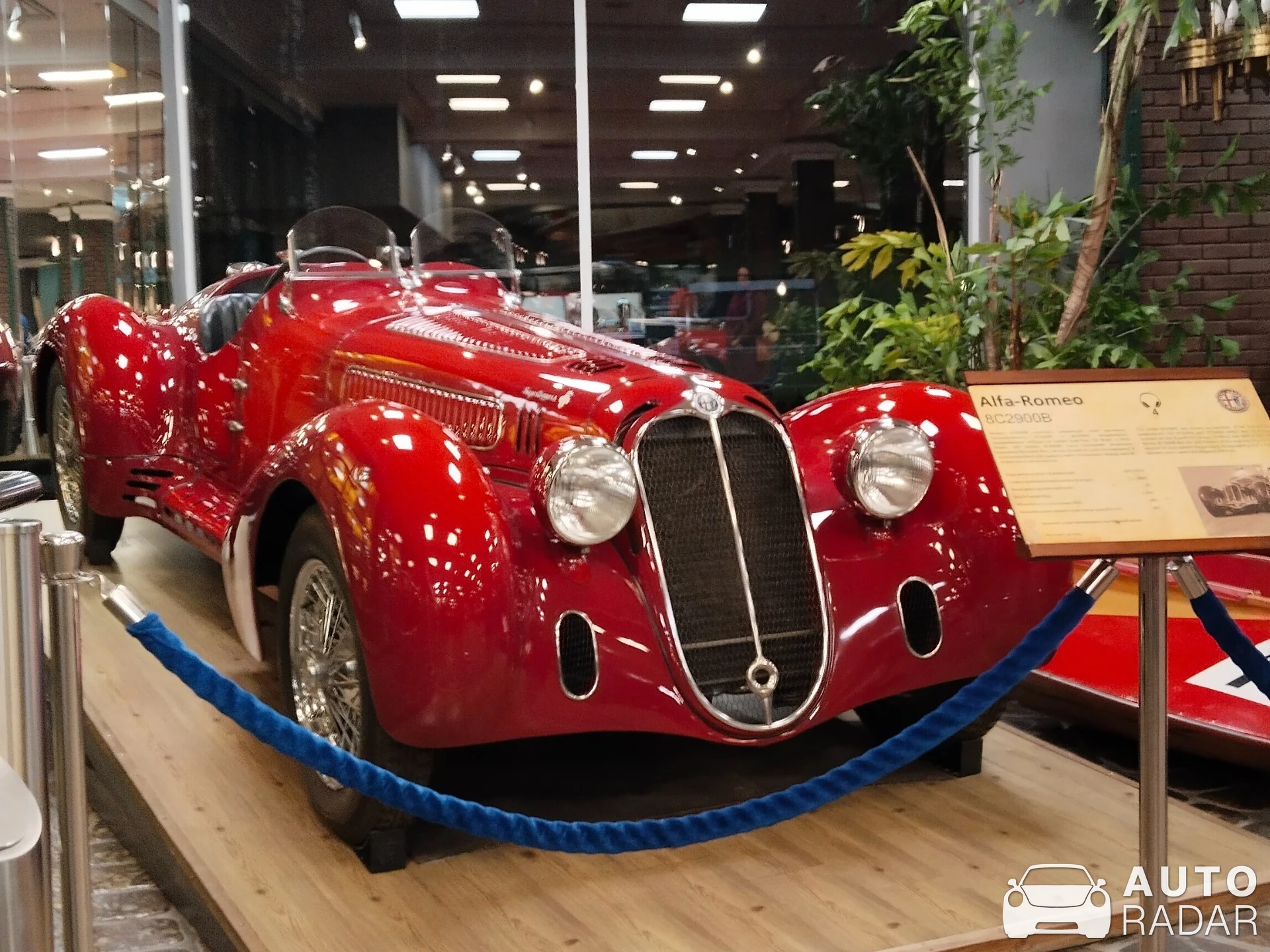 Alfa Romeo 8C 2900B spotted in Архангельское