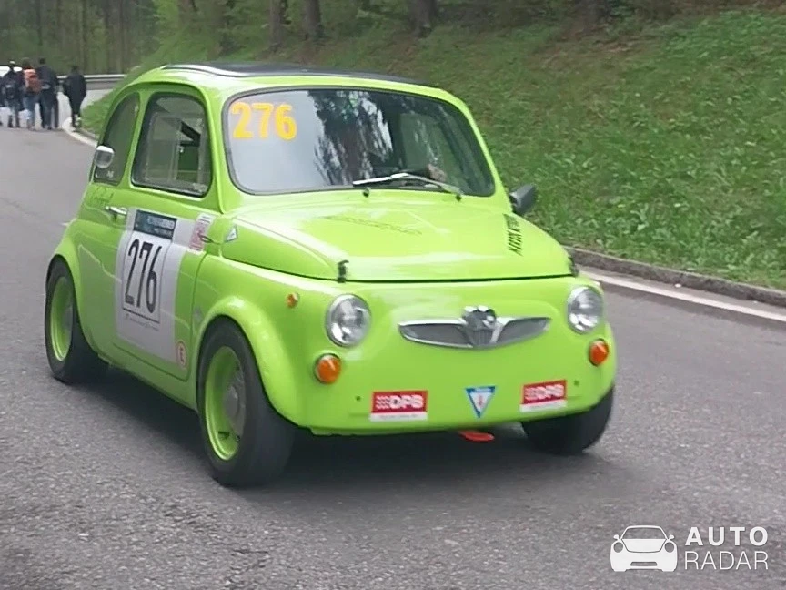 Abarth 595 spotted in Semriach, Austria