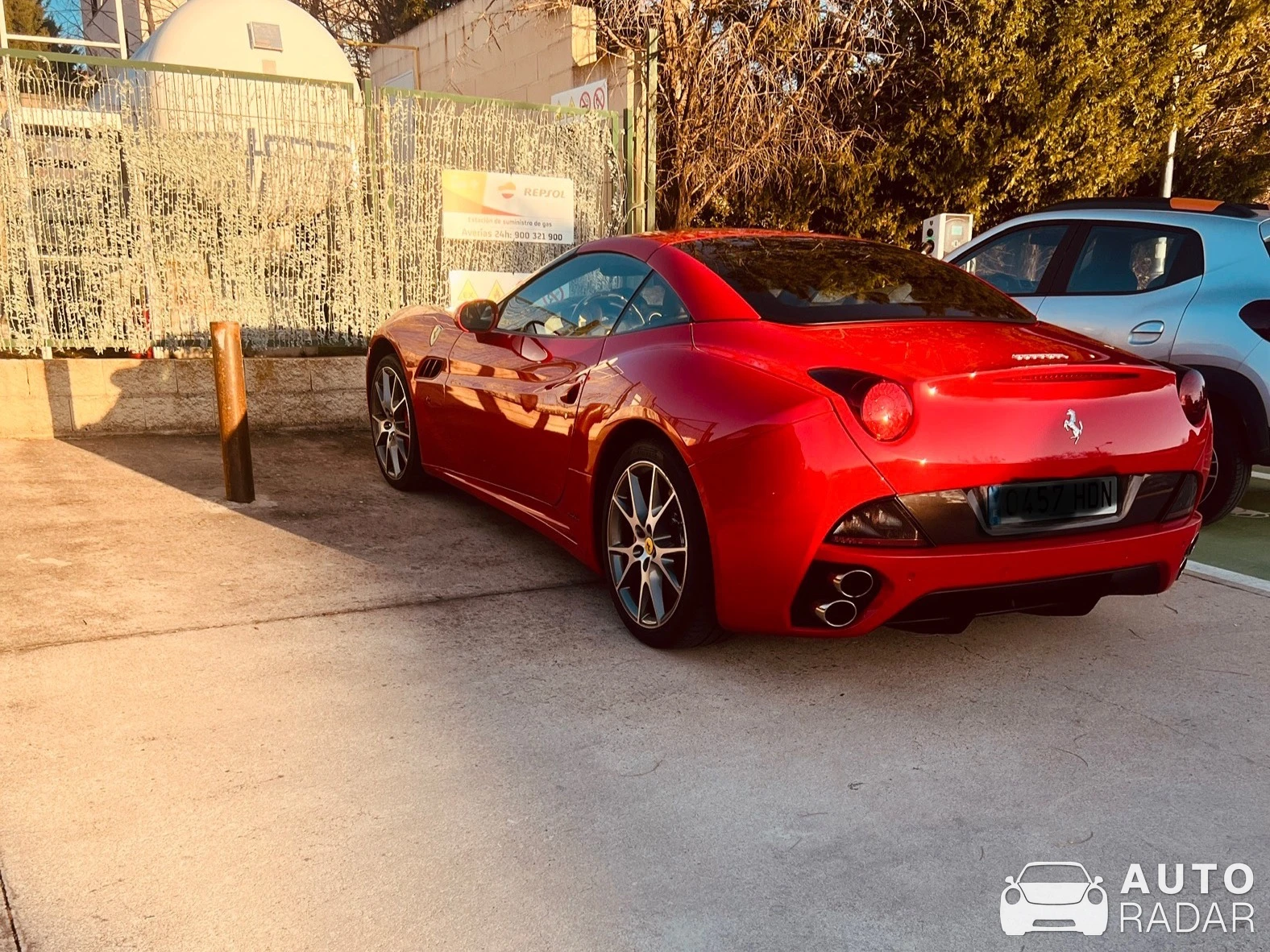 Ferrari California spotted in Carbonero el Mayor, 西班牙