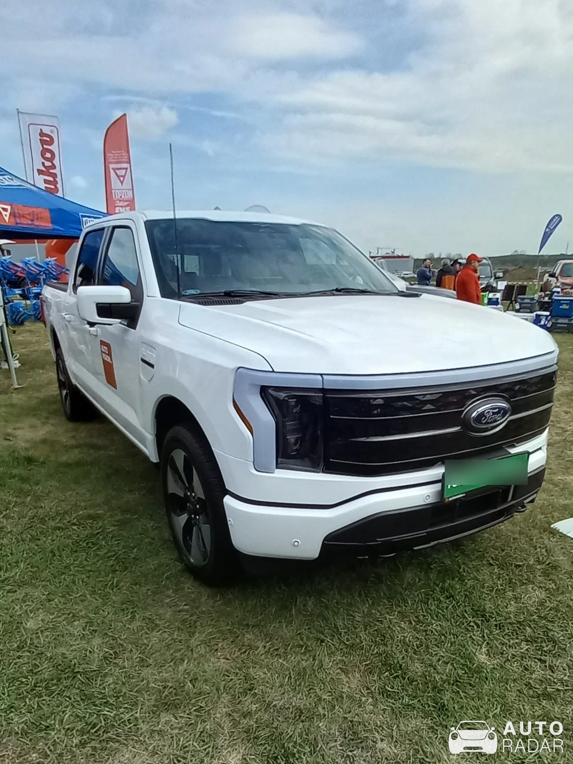 Ford F-150 Lightning spotted in Jucu de Sus