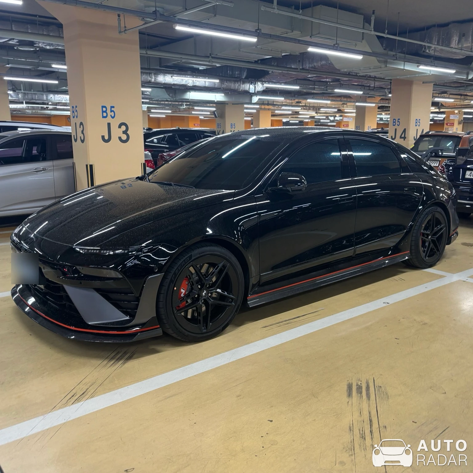 Hyundai Ioniq 6 spotted