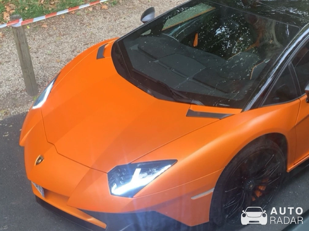 Lamborghini Aventador LP700-4 spotted in Mortefontaine, France