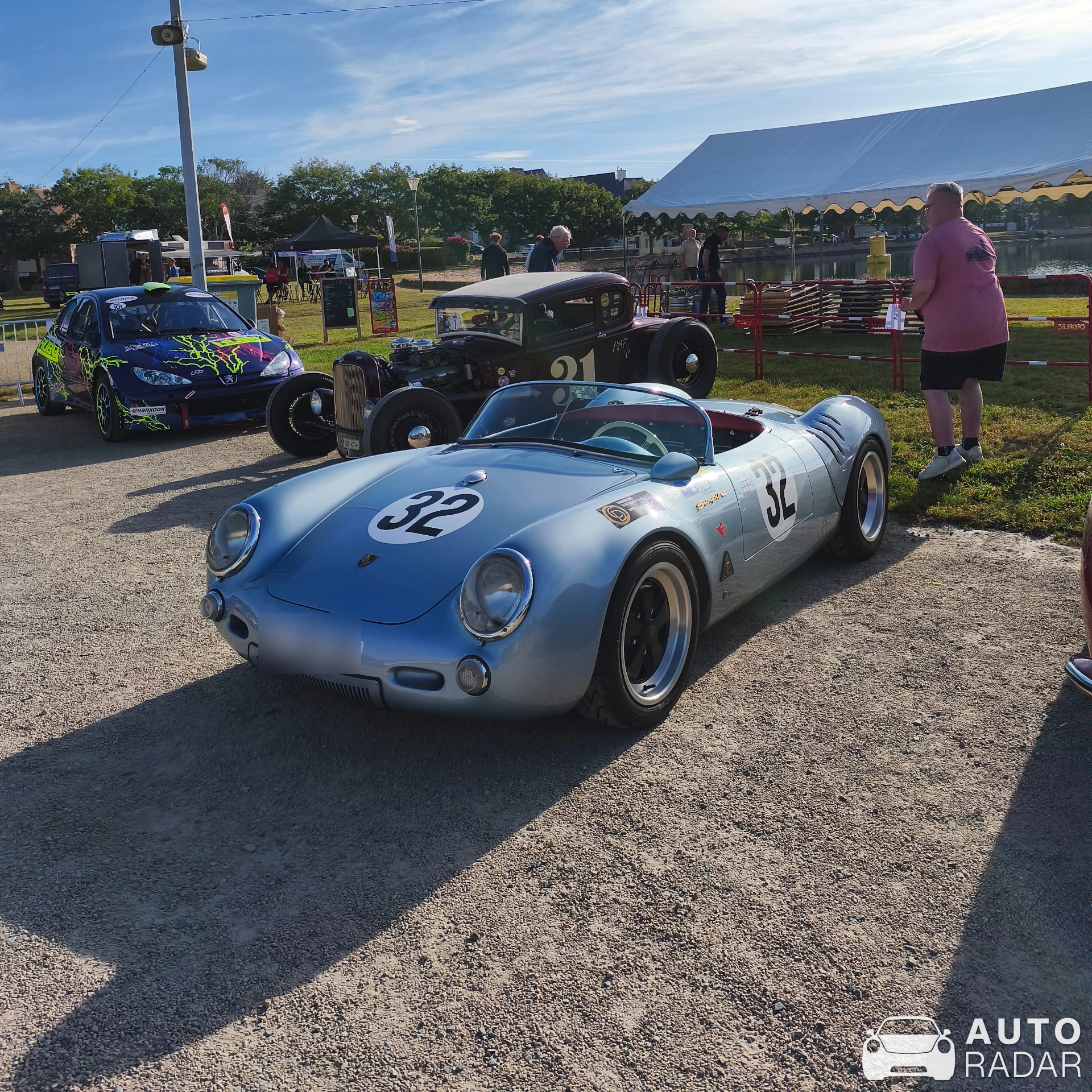 Porsche 550 Spyder spotted in Perros-Guirec