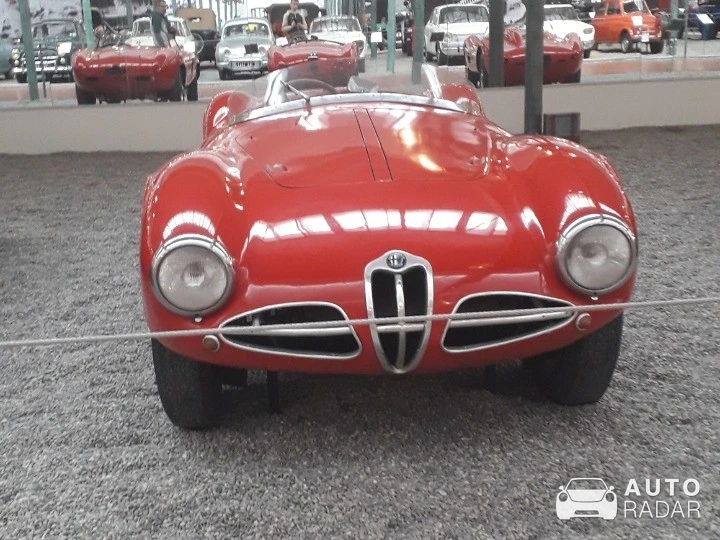 Alfa Romeo Disco Volante Spyder spotted in Mulhouse