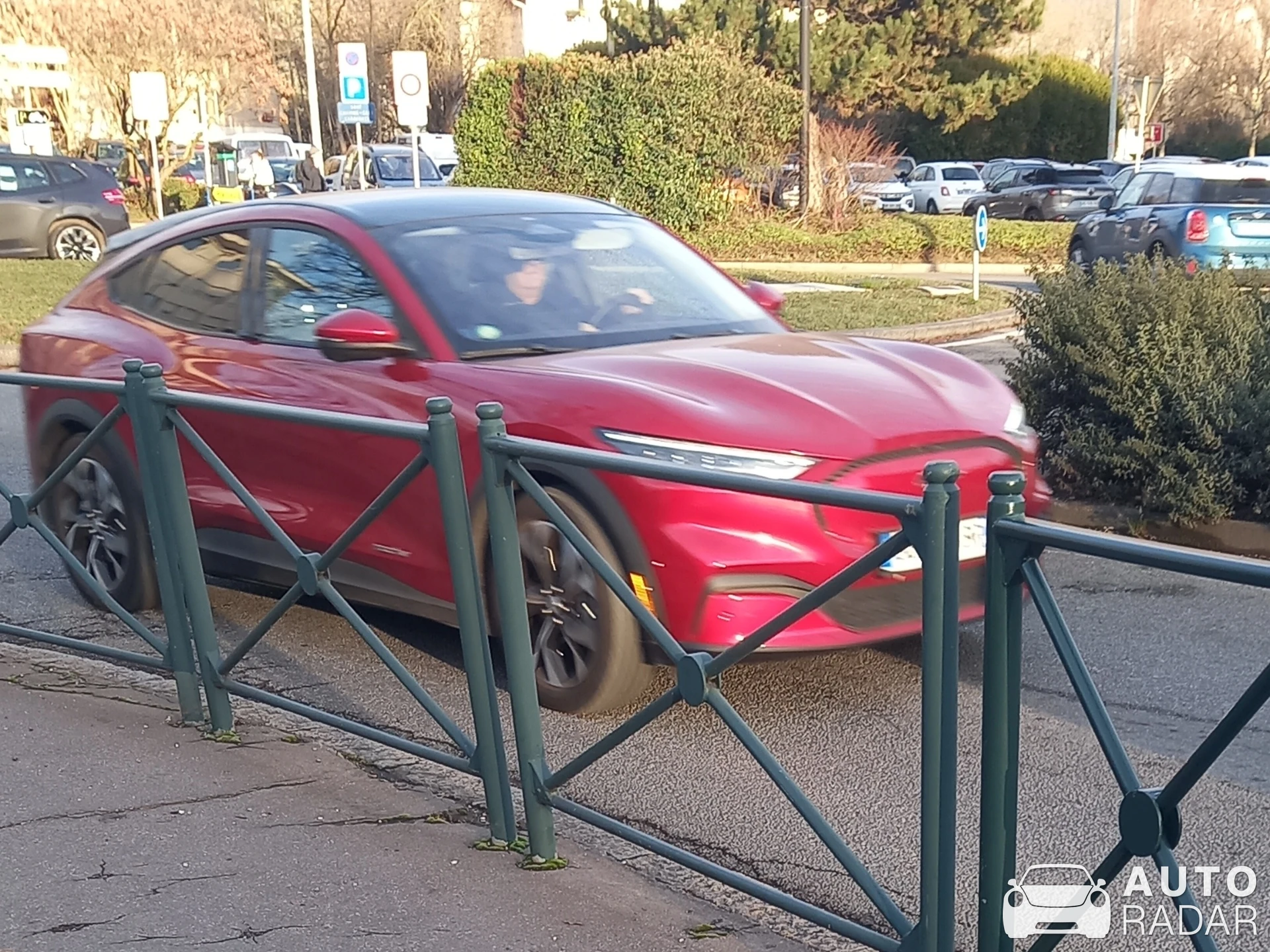 Ford Mustang Mach-E spotted in Annecy, France