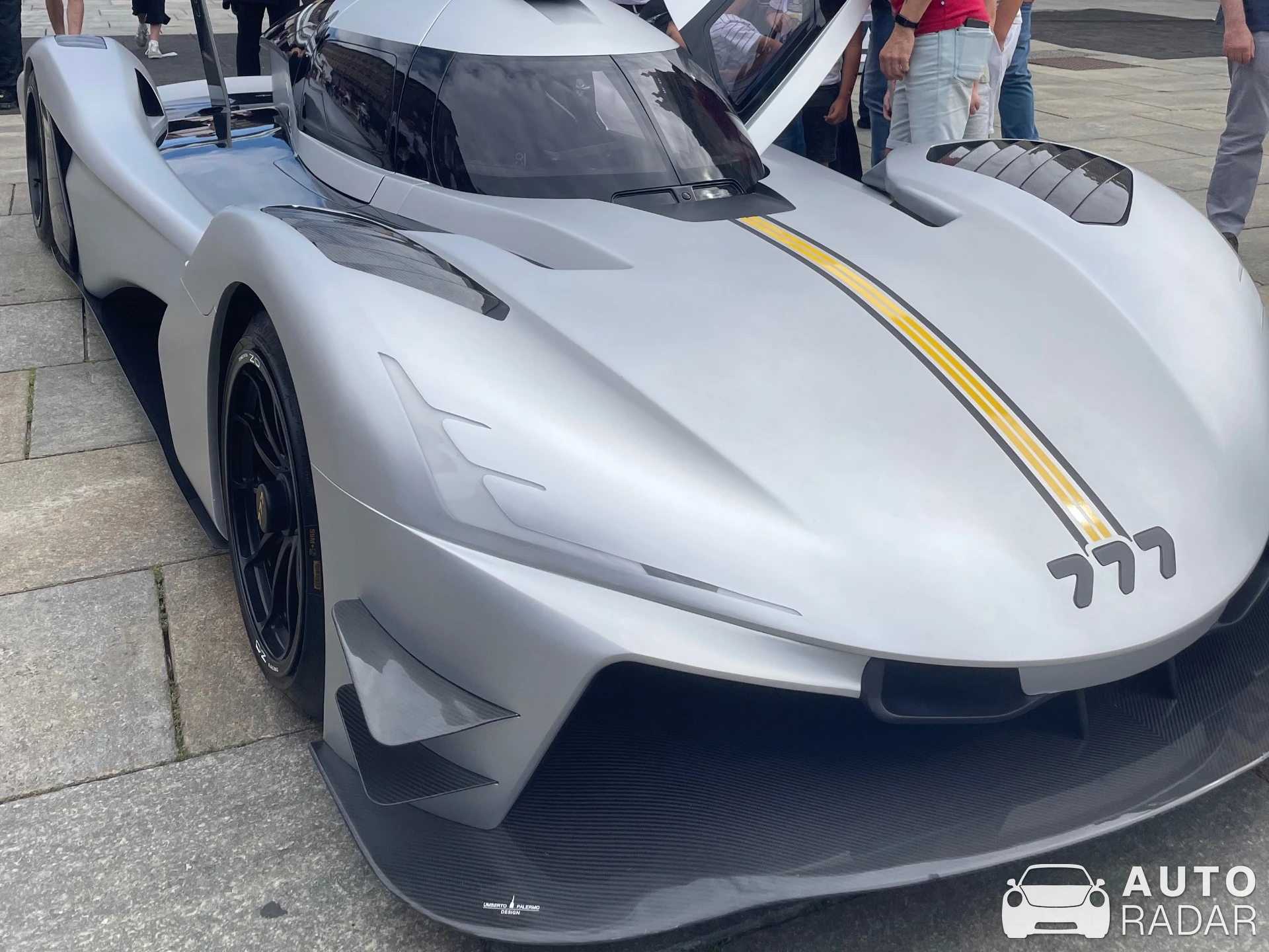 777 Motors 777 Hypercar spotted in Torino