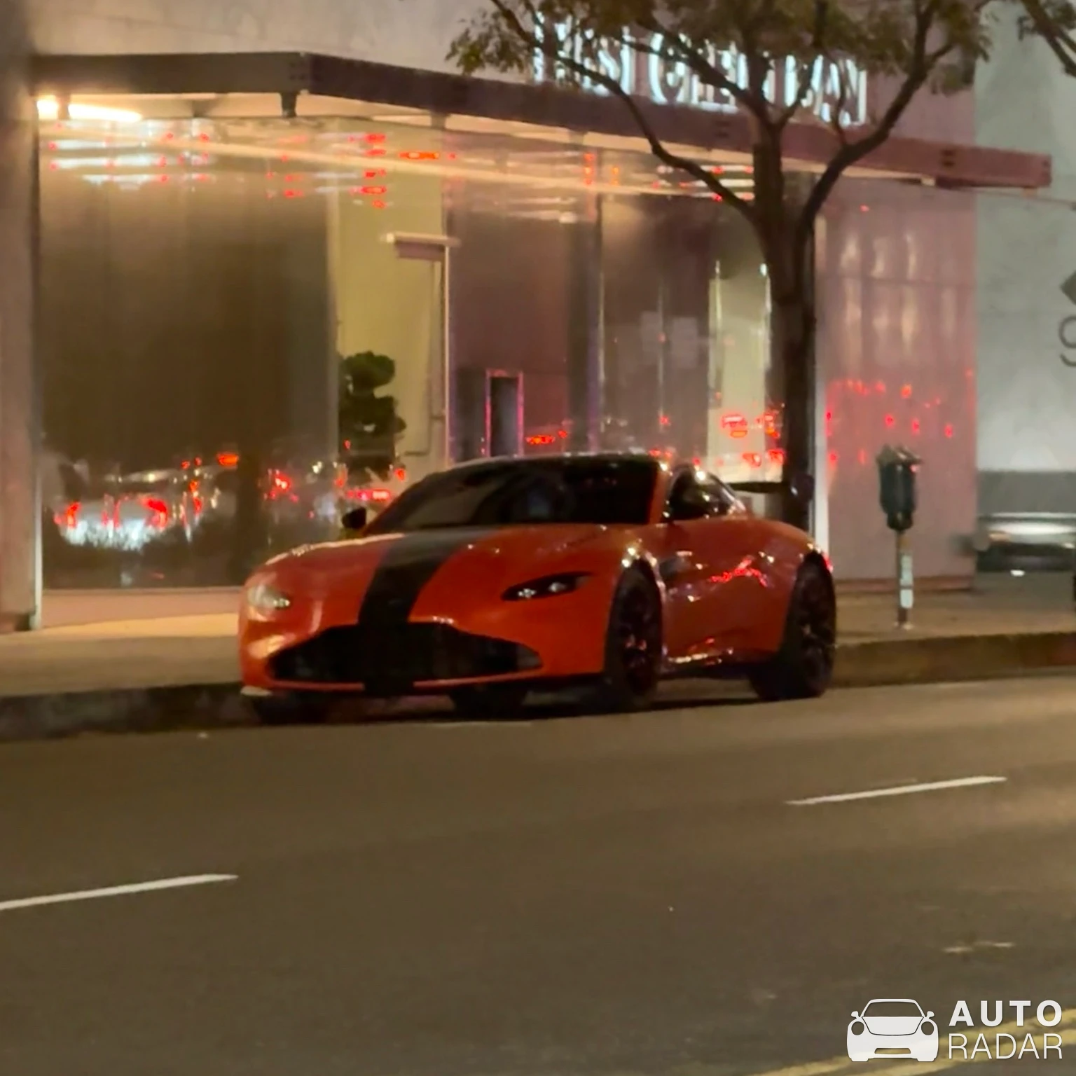 Aston Martin V8 Vantage spotted in West Hollywood, United States