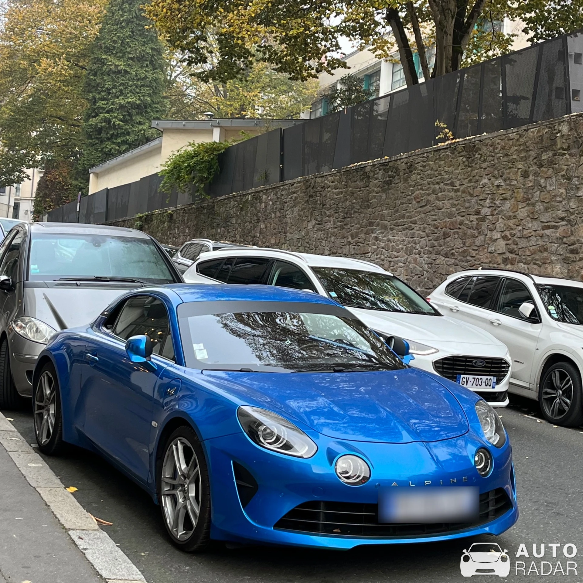 Alpine A110 spotted in Nantes, Franţa