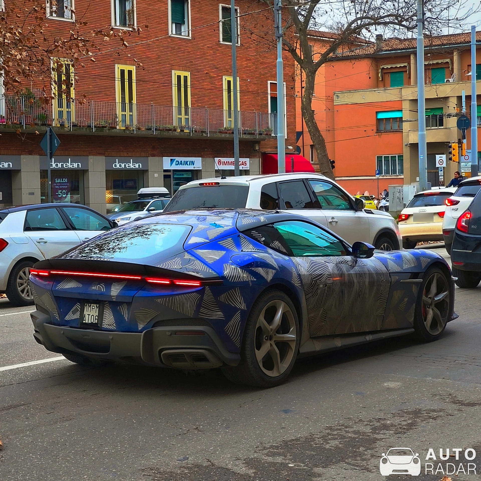 Ferrari 12Cilindri Mule spotted in Bologna, Italy