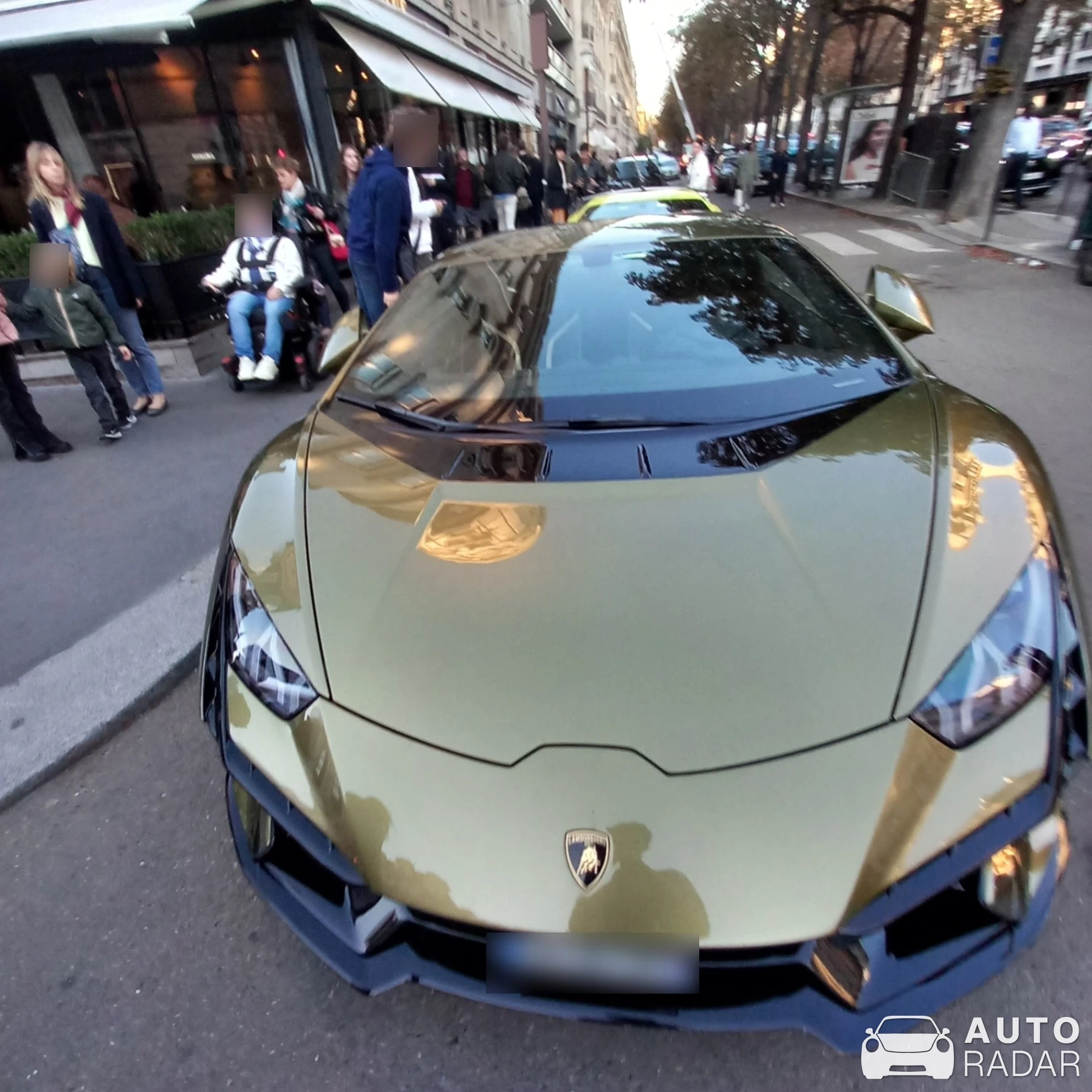 Lamborghini Huracán LP640-2 Tecnica spotted in Paris, France