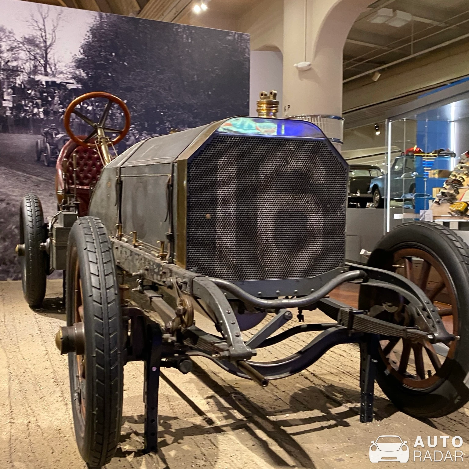 Locomobile Old 16 Vanderbilt Cup Racer spotted in Dearborn, United States