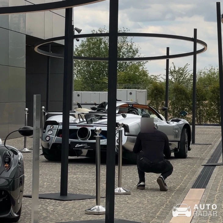 Pagani Zonda 760 Roadster spotted in Warszawa