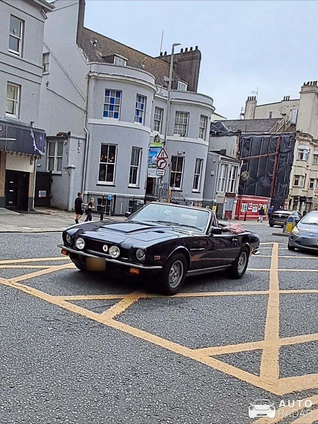 Aston Martin V8 Vantage Volante Zagato spotted