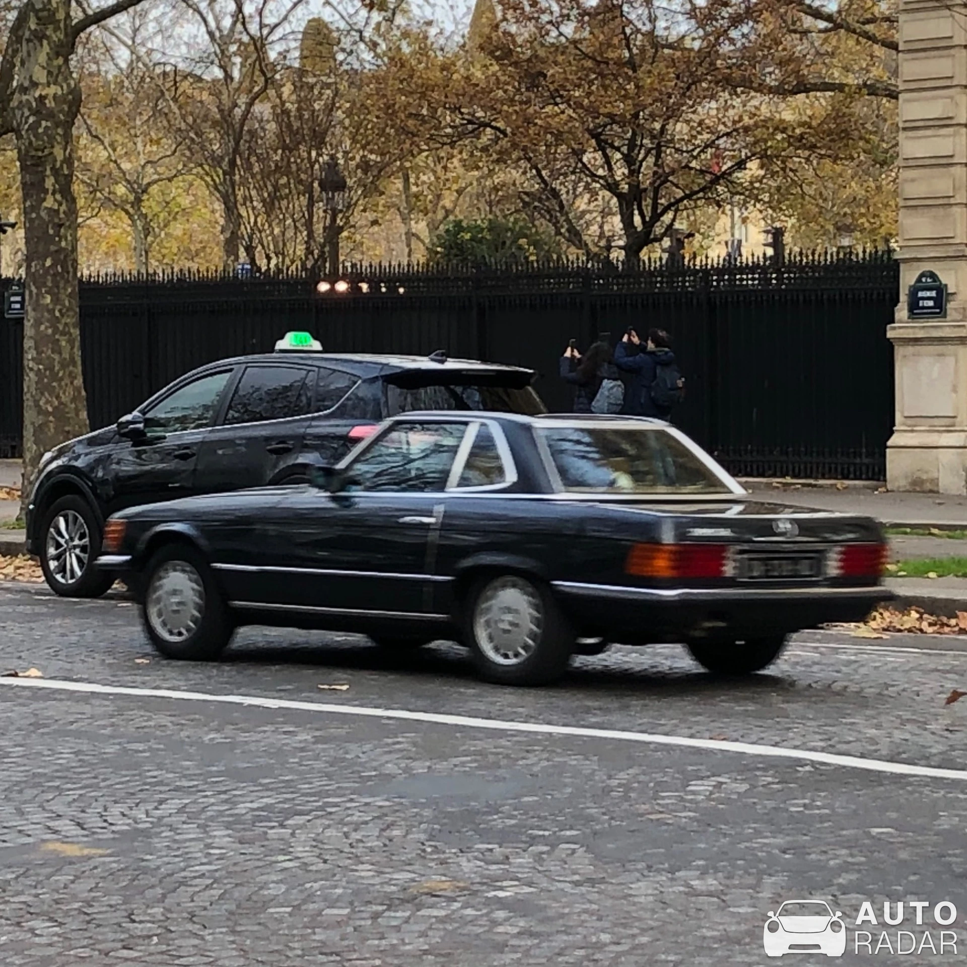 Mercedes-Benz 450 SLC spotted in Paris, France