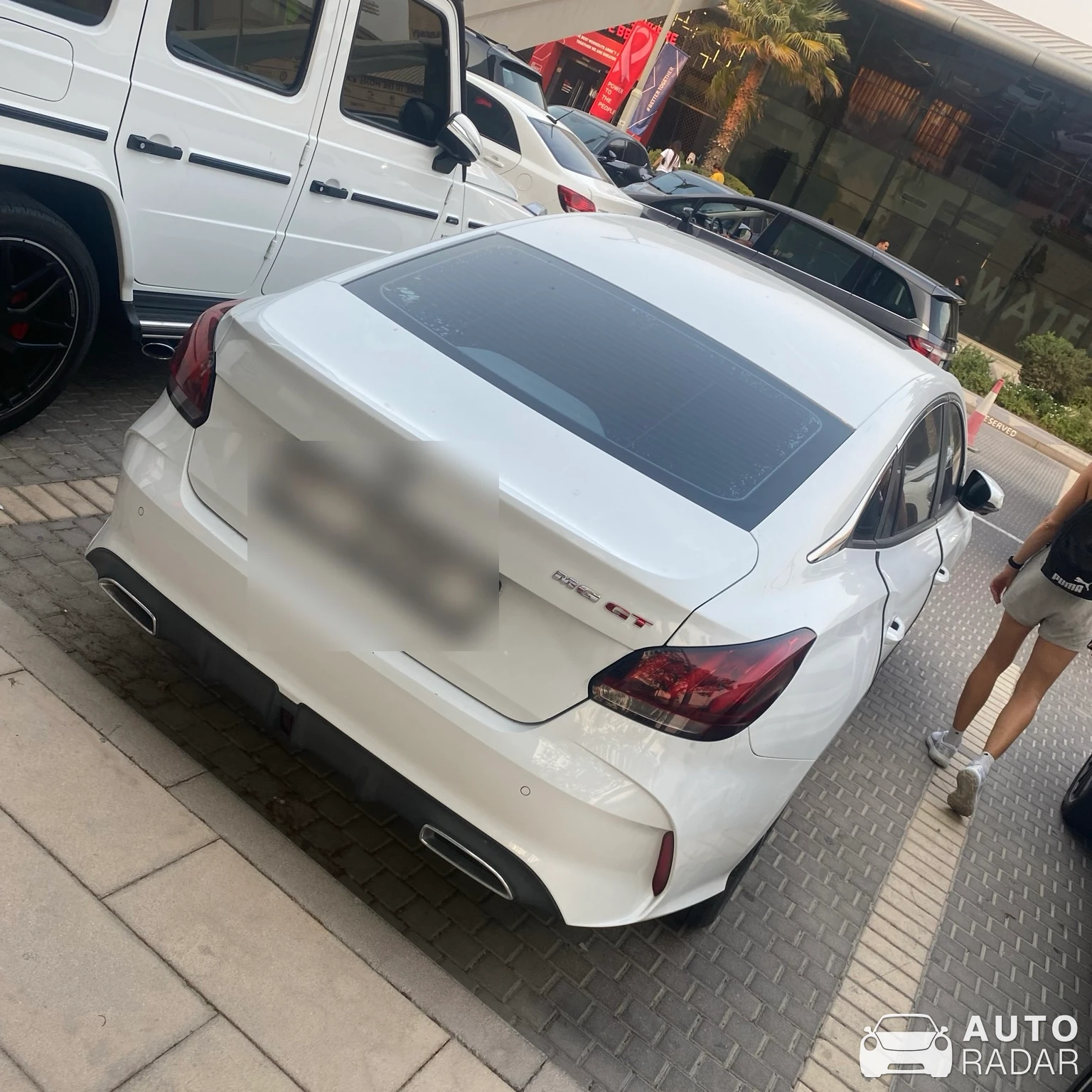 MG GT spotted in دبي