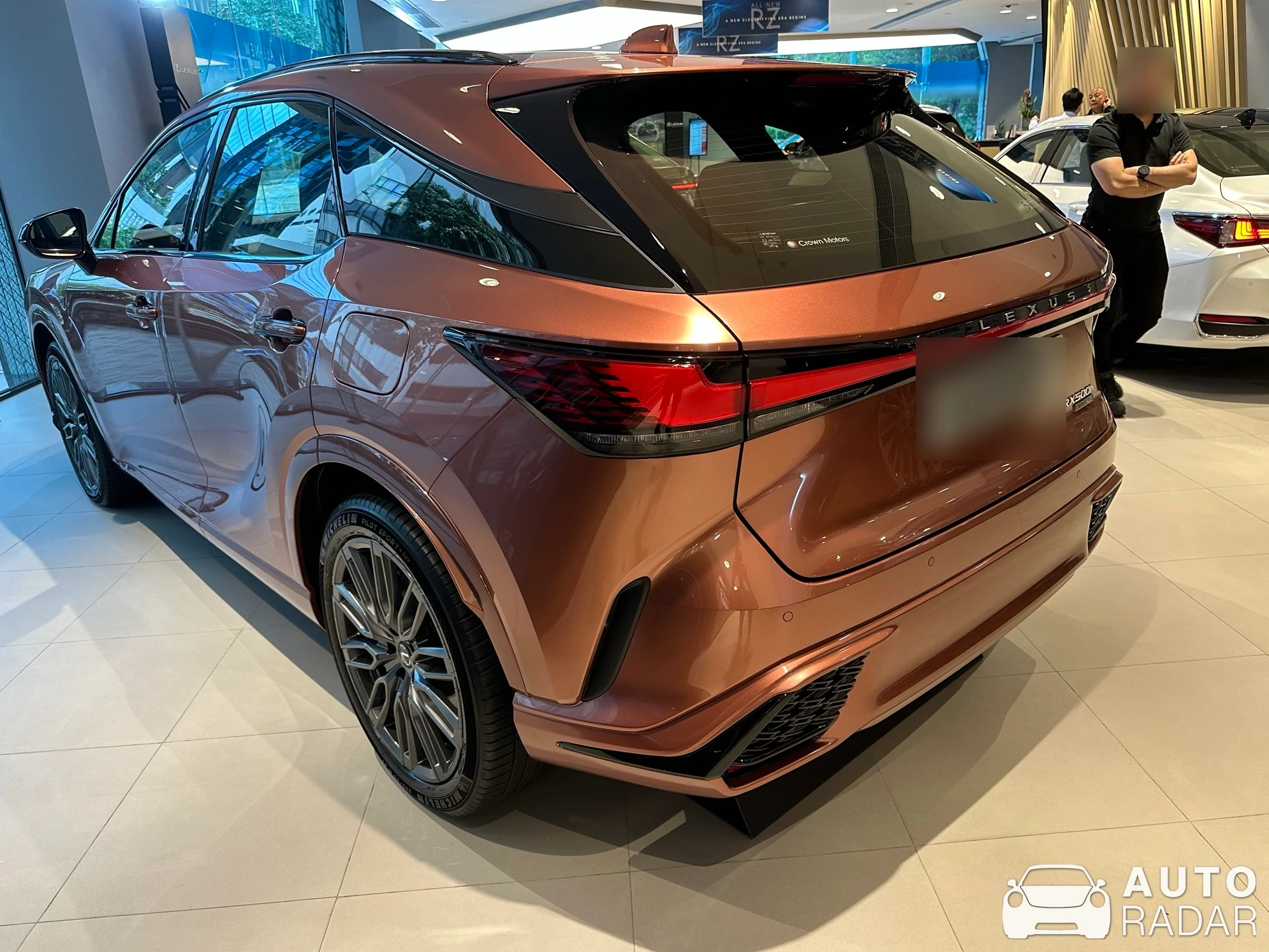 Lexus RX 500H F SPORT Performance spotted