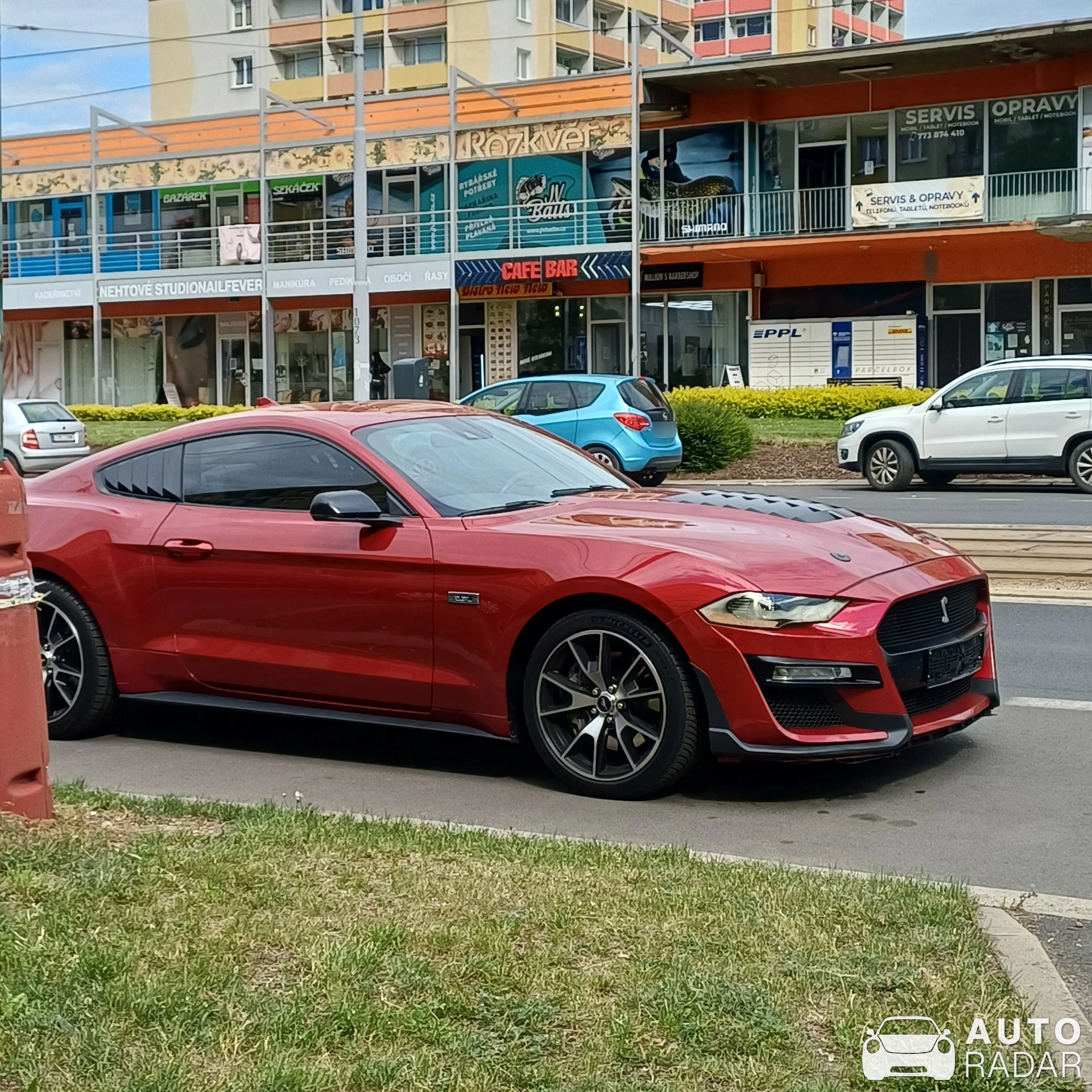 Ford Mustang GT spotted in Most