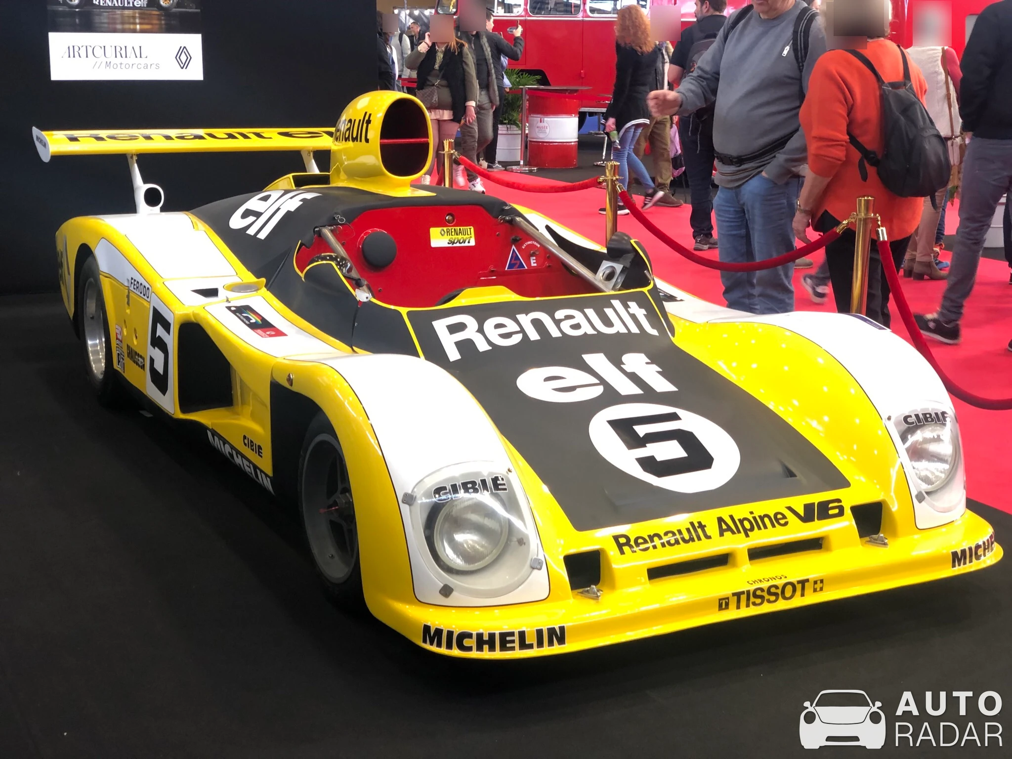 Renault Alpine A442 spotted in L'Isle-d'Abeau