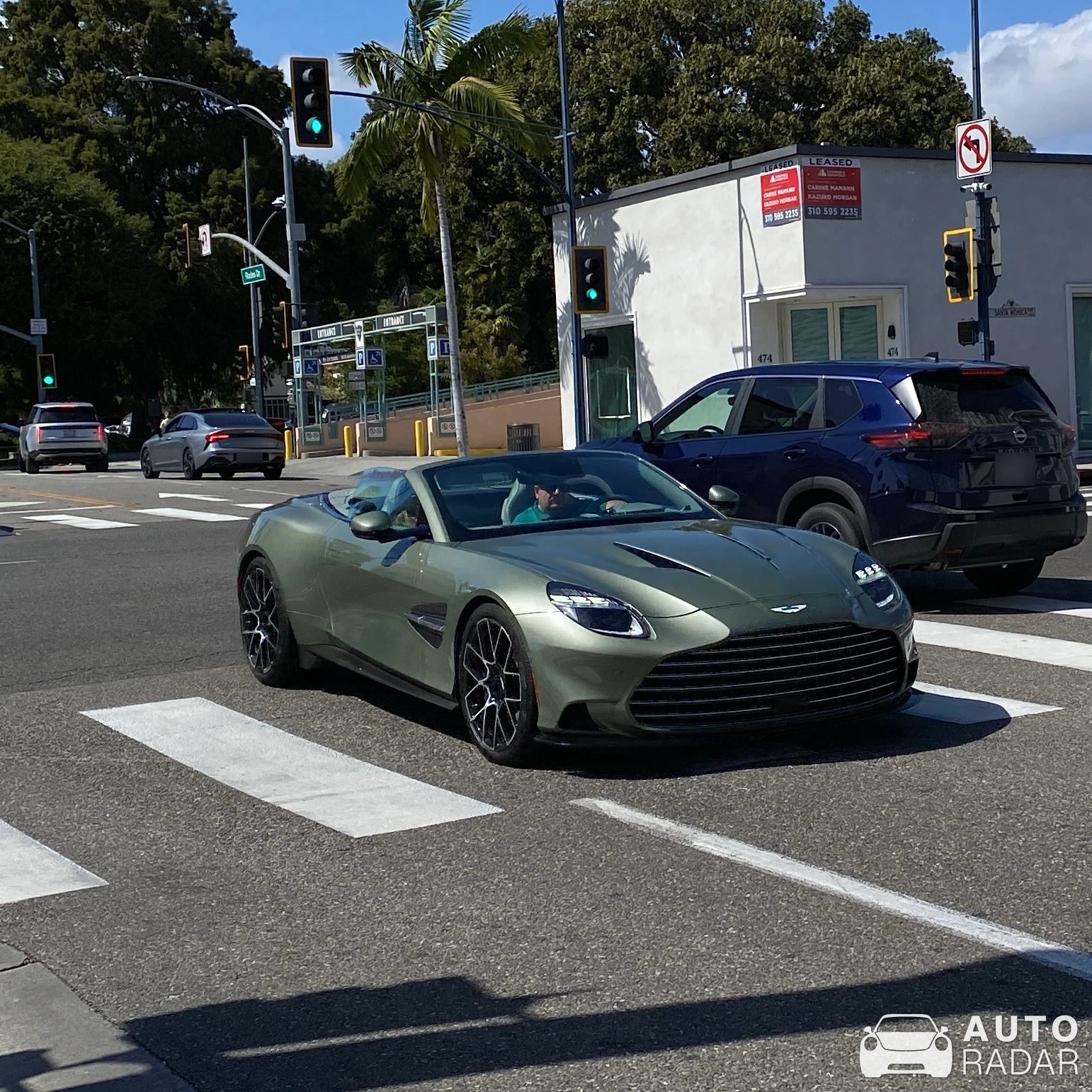 Aston Martin Vanquish Volante 2025 spotted in Beverly Hills