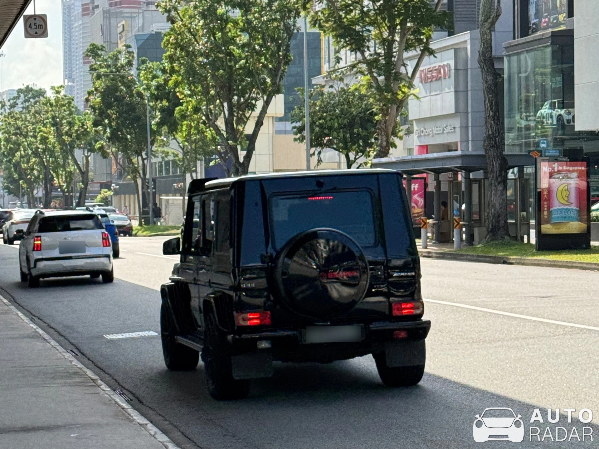 Mercedes-Benz Brabus G55 spotted in Singapore