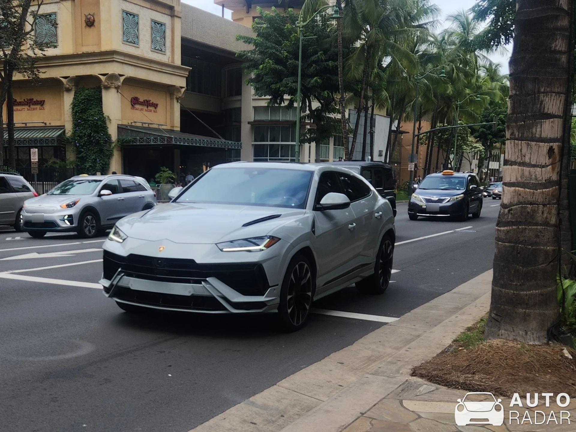Lamborghini Urus S spotted in Honolulu, United States