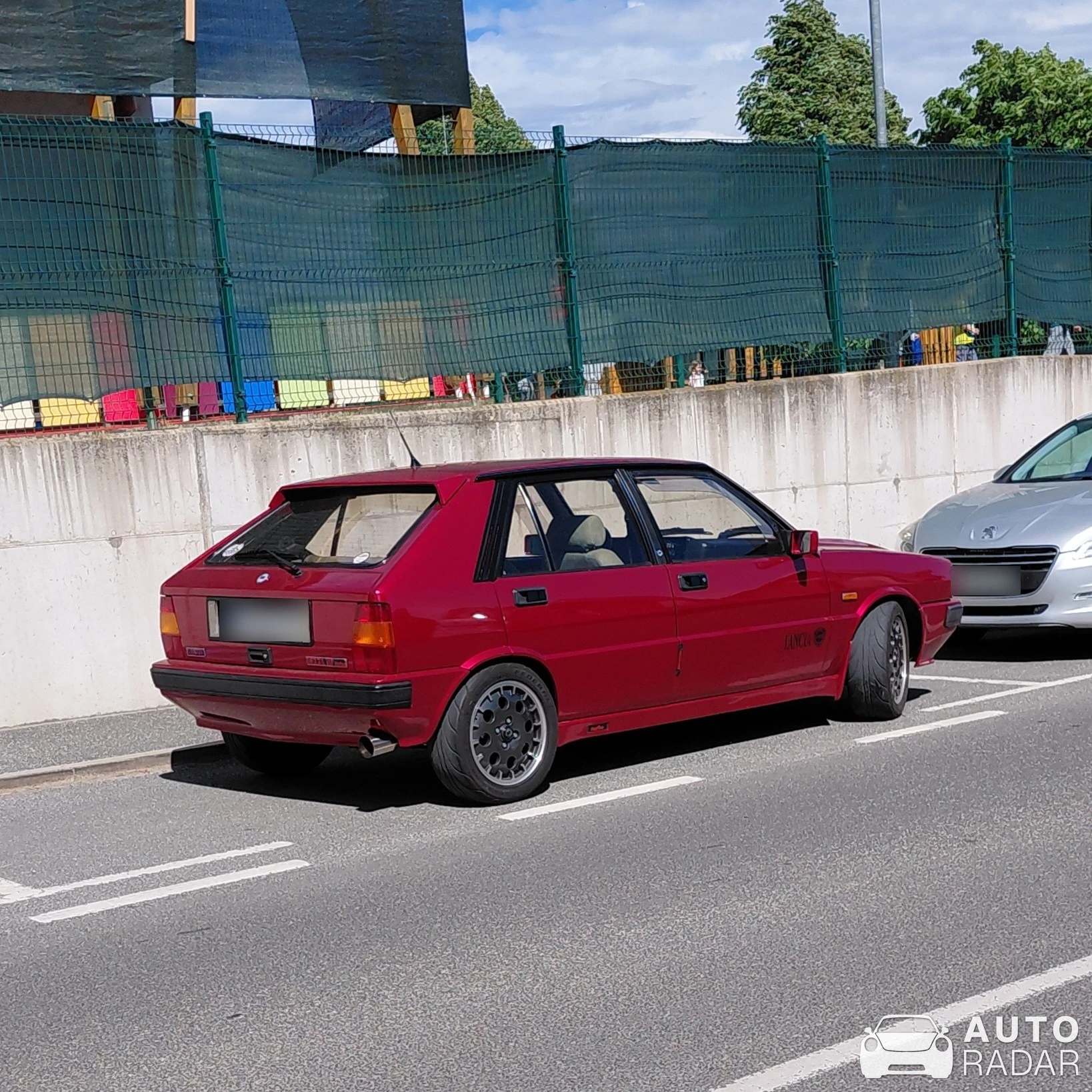 Lancia Delta HF Turbo spotted in Rače–Fram