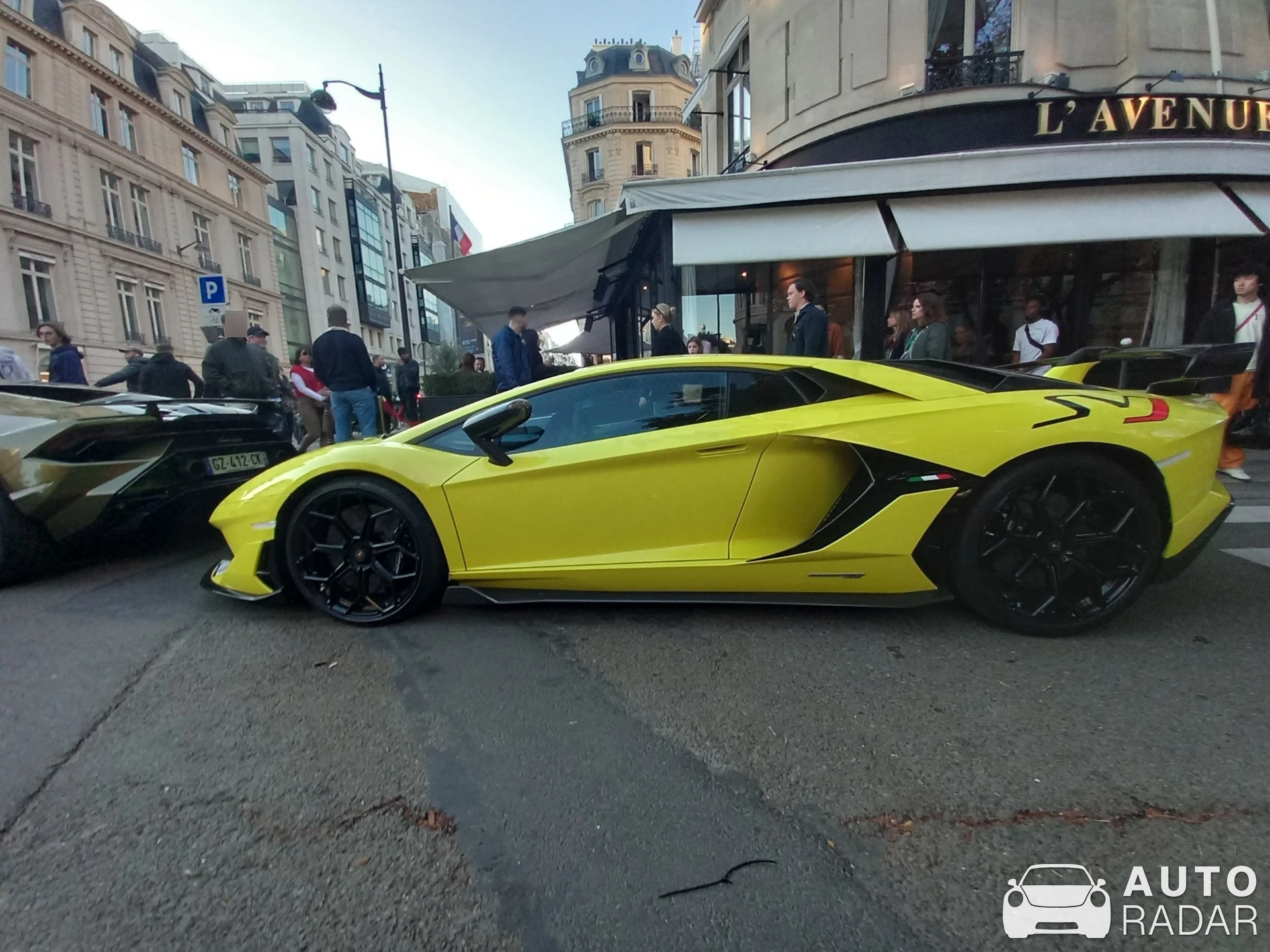 Lamborghini Aventador LP770-4 SVJ spotted in Paris, France