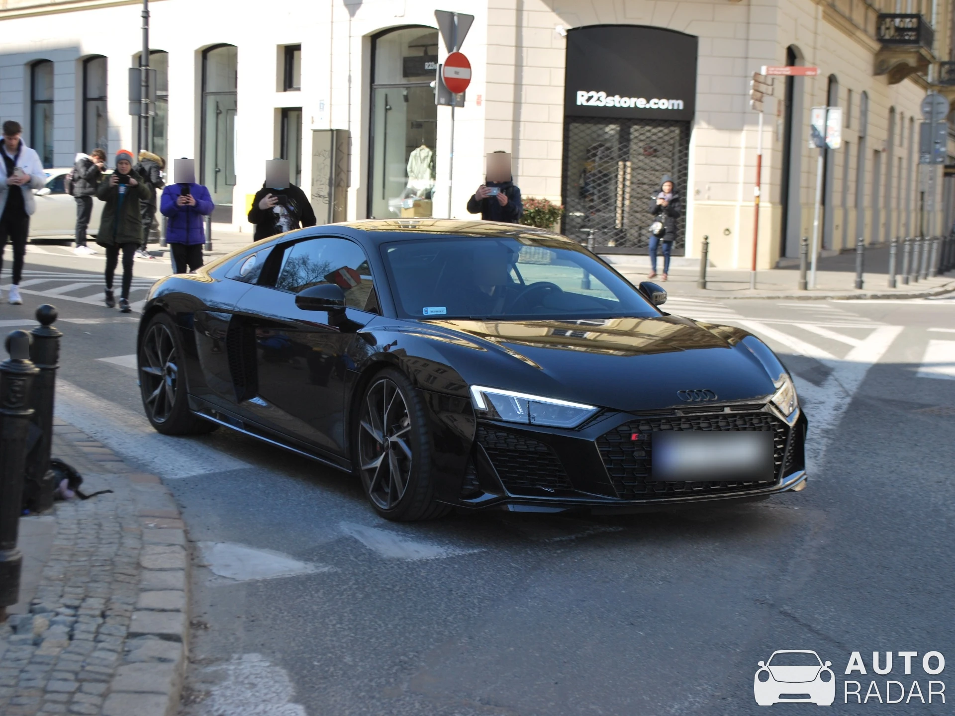 Audi R8 V10 2020 RWD spotted in Warszawa, Poland
