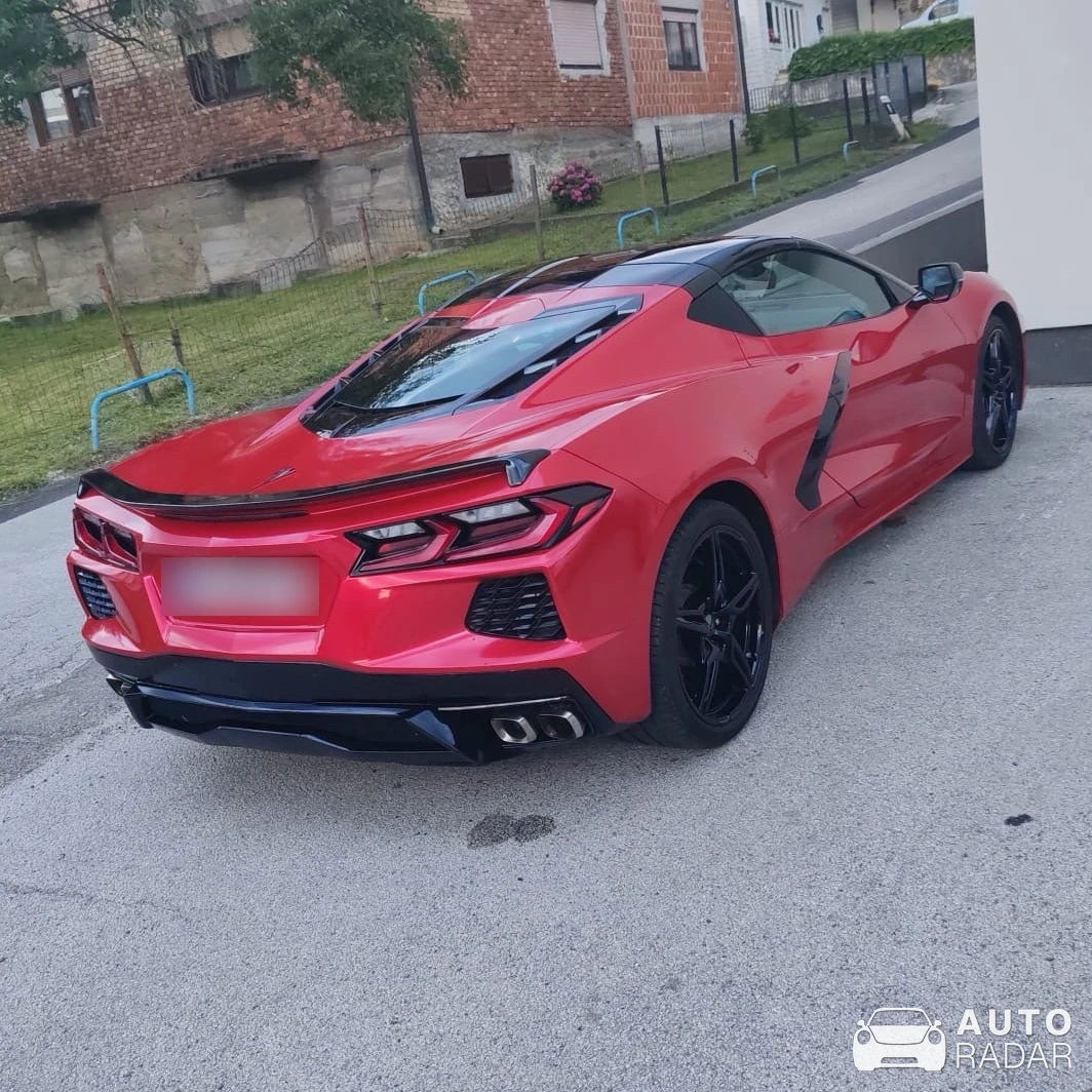 Chevrolet Corvette C8 Stingray spotted in Zaprešić
