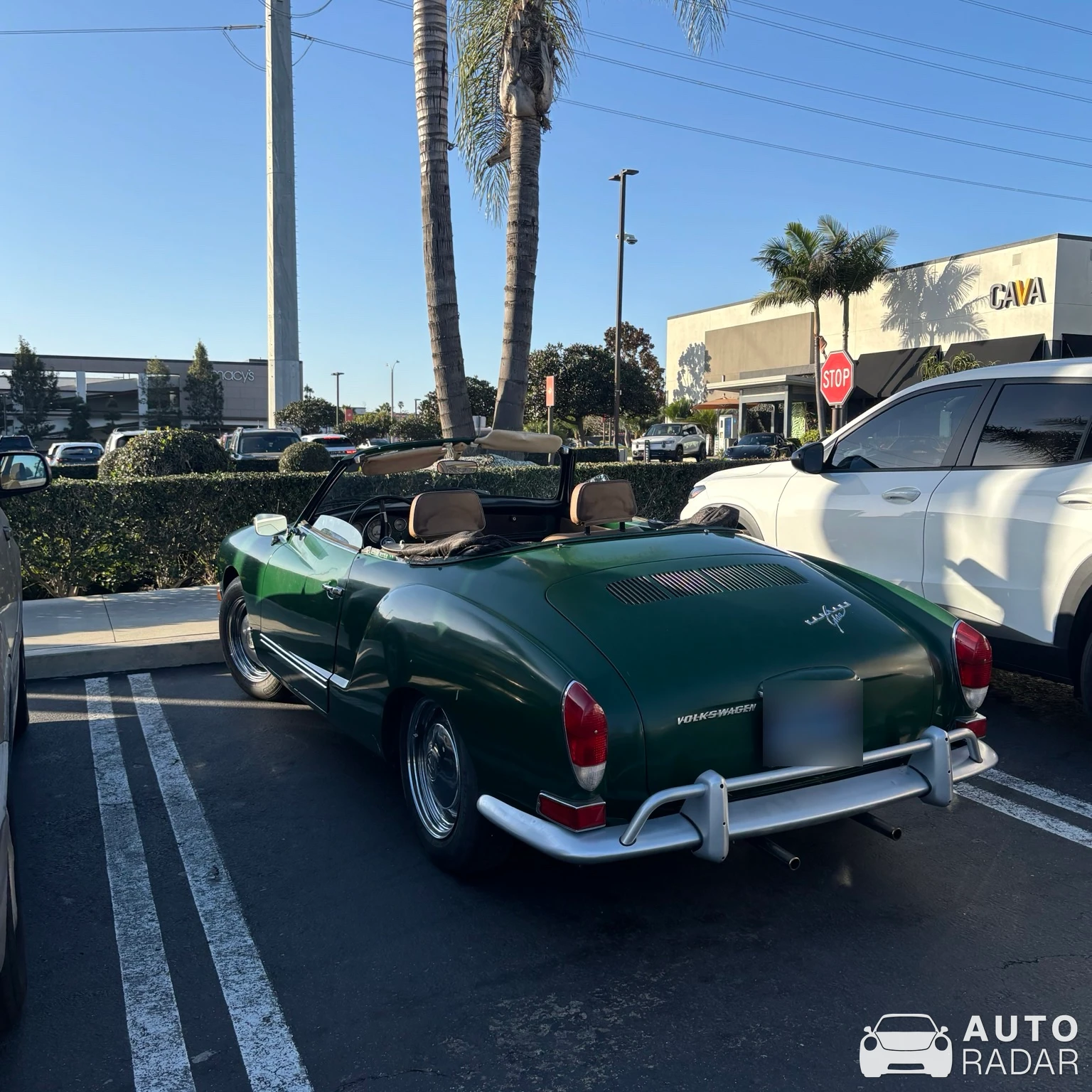 Volkswagen Type 14 Karmann-Ghia Cabriolet spotted in El Segundo, United States