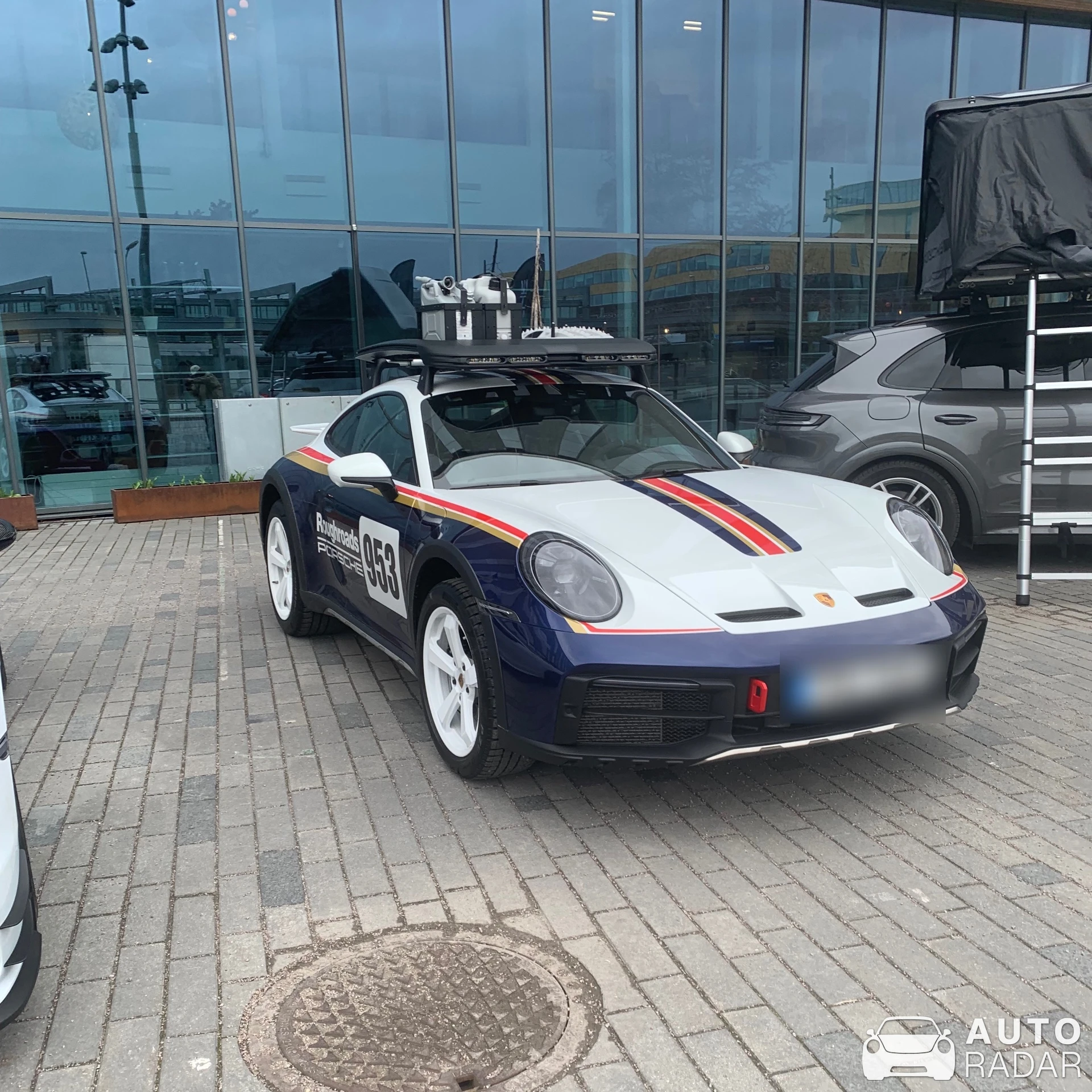Porsche 992 Dakar spotted in Fålhagen, Sweden