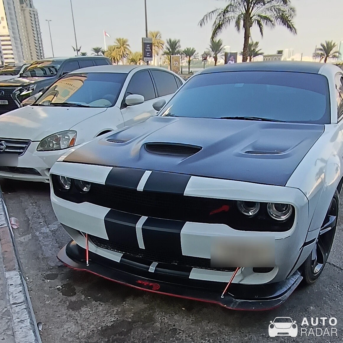Dodge Challenger SRT Hellcat spotted in Sharjah, United Arab Emirates