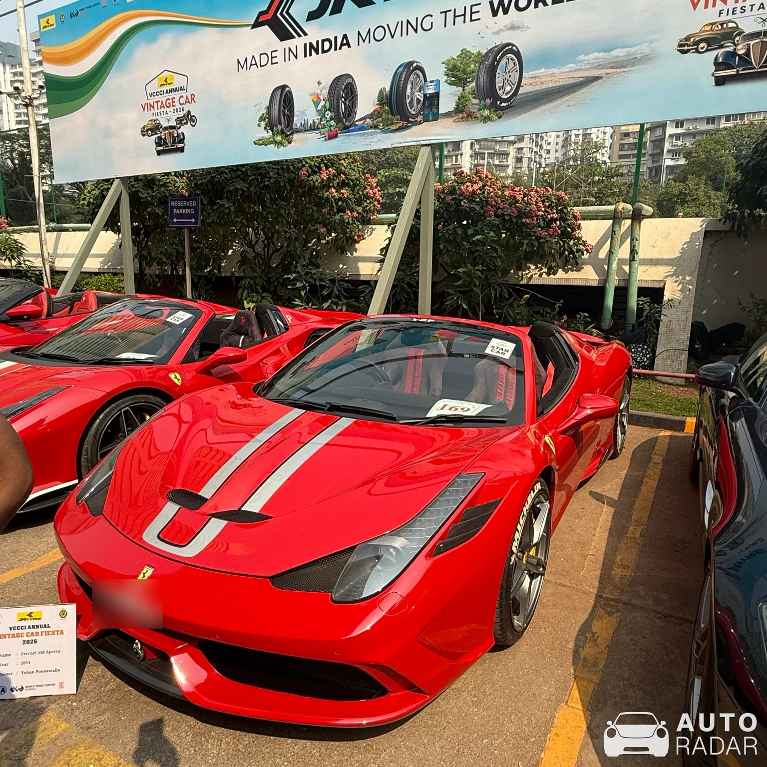 Ferrari 458 Speciale A spotted in Mumbai, India