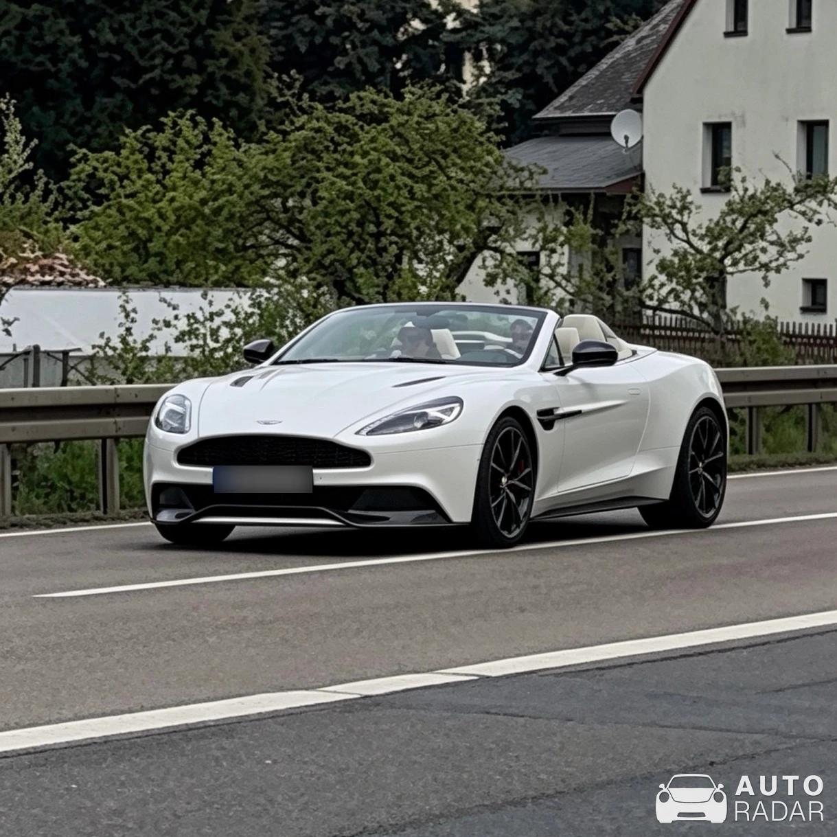 Aston Martin Vanquish S Volante 2017 spotted in Dippoldiswalde