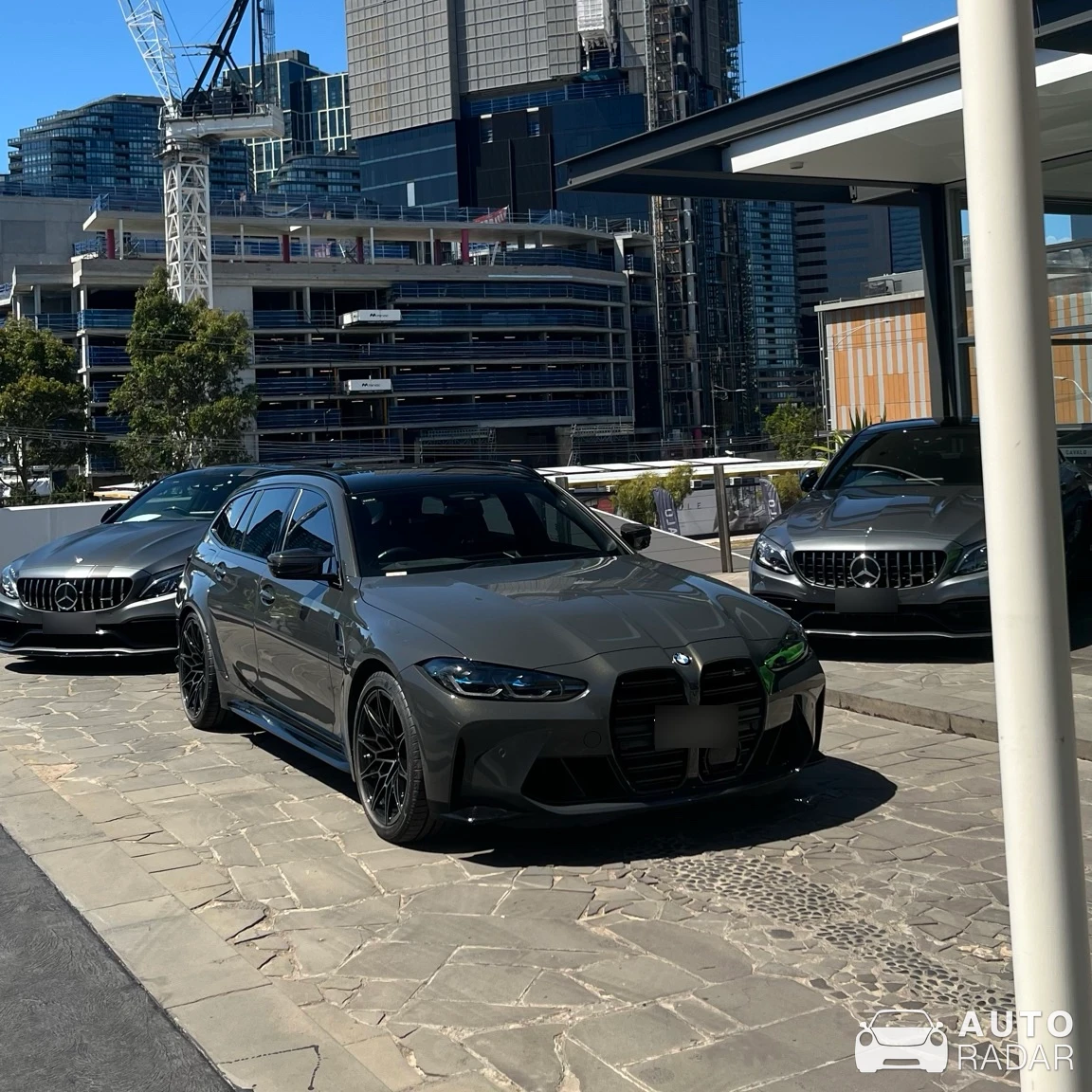 BMW M3 G81 Touring Competition spotted in Docklands, Australia