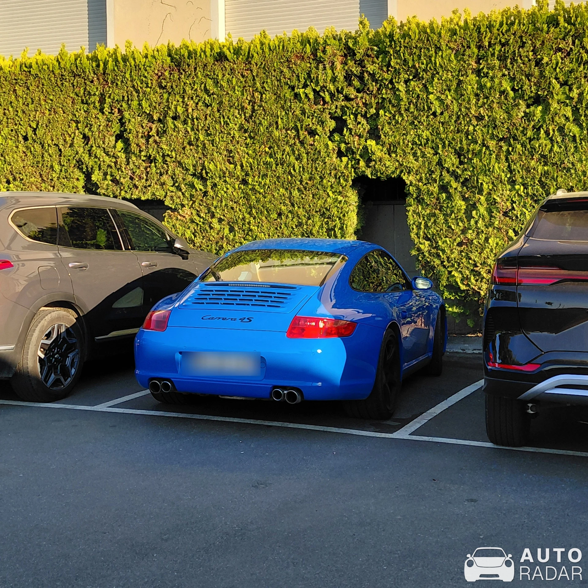 Porsche 997 Carrera 4S spotted in Sanremo