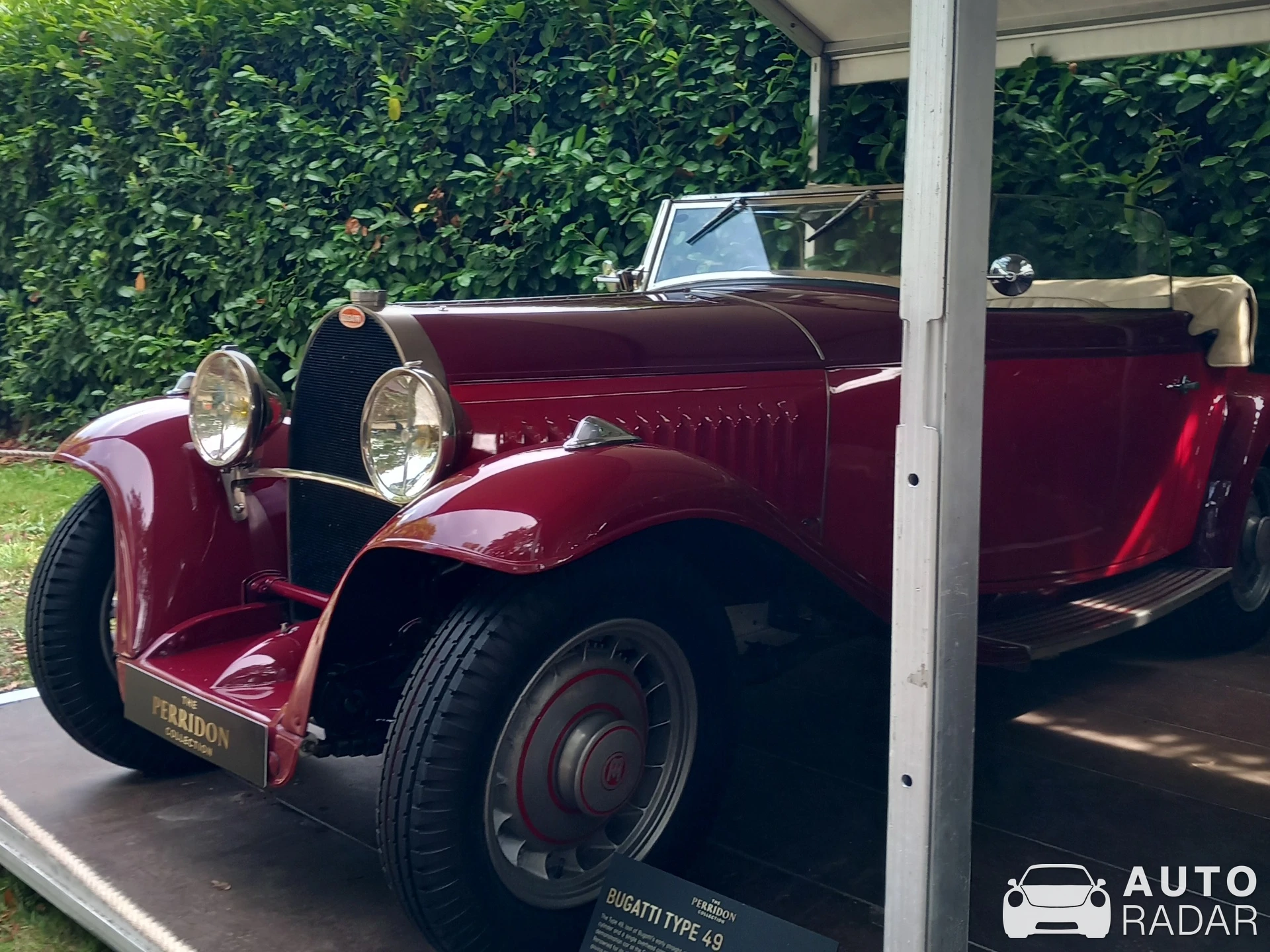 Bugatti Type 49 spotted in Beesd