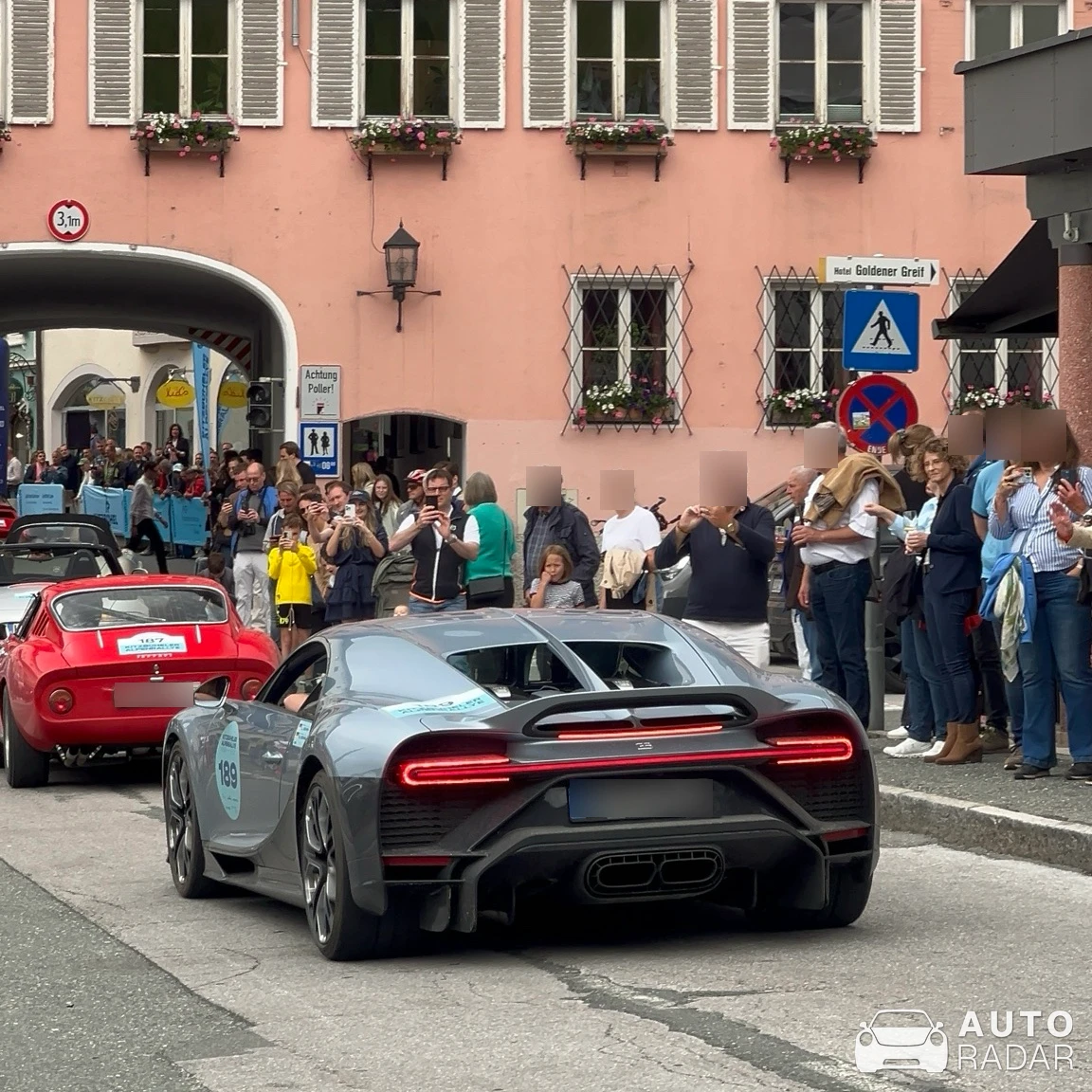 Bugatti Chiron Profilée spotted in Kitzbühel