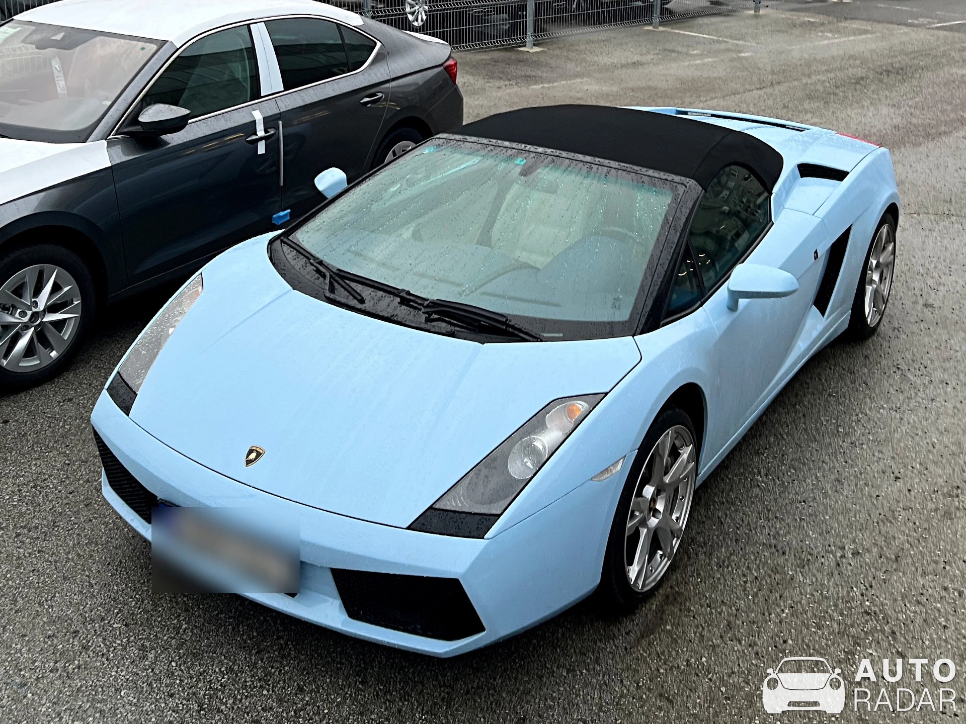 Lamborghini Gallardo LP550-2 Spyder spotted in Tallinn, Estonia