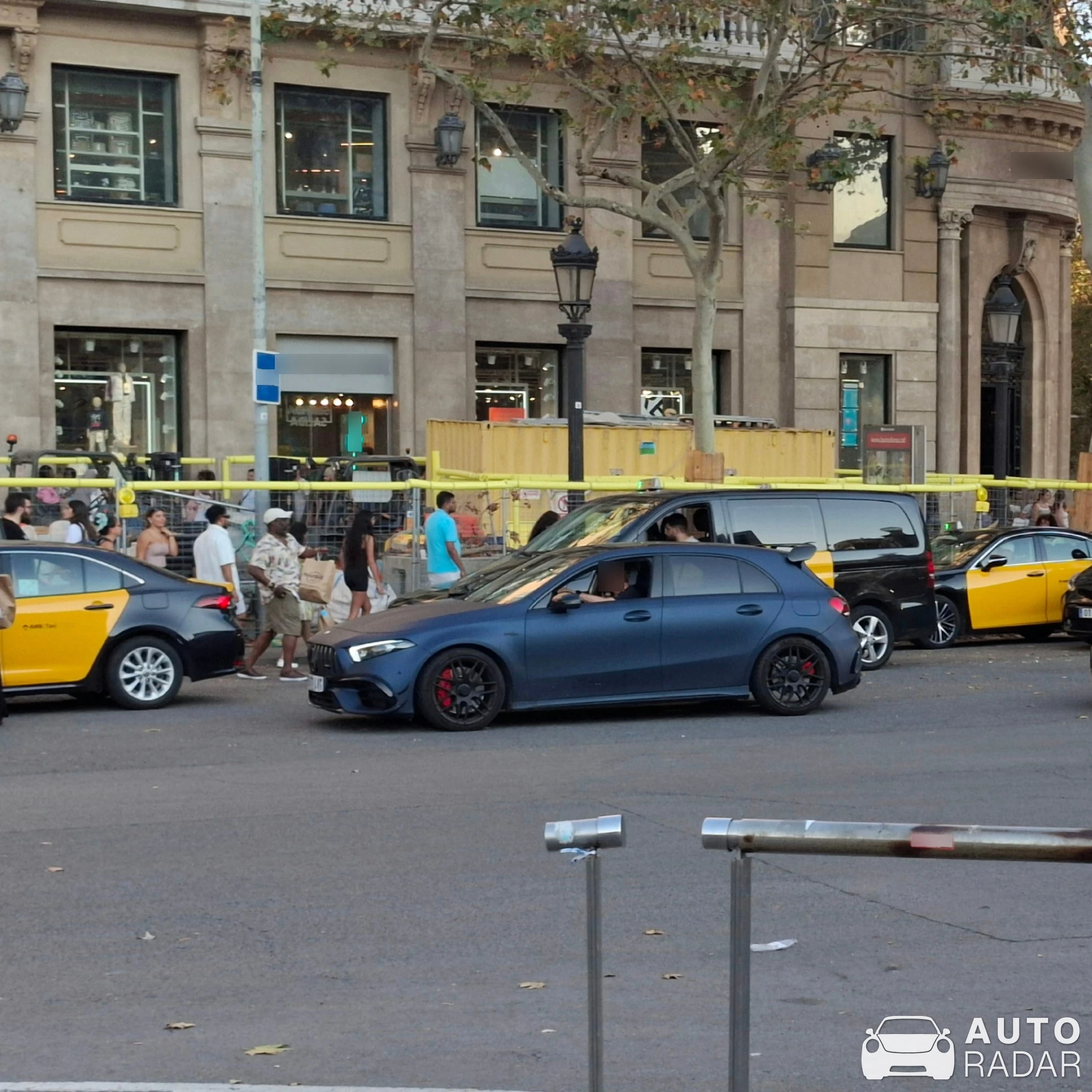 Mercedes-AMG A 45 S W177 2023 spotted in Barcelona