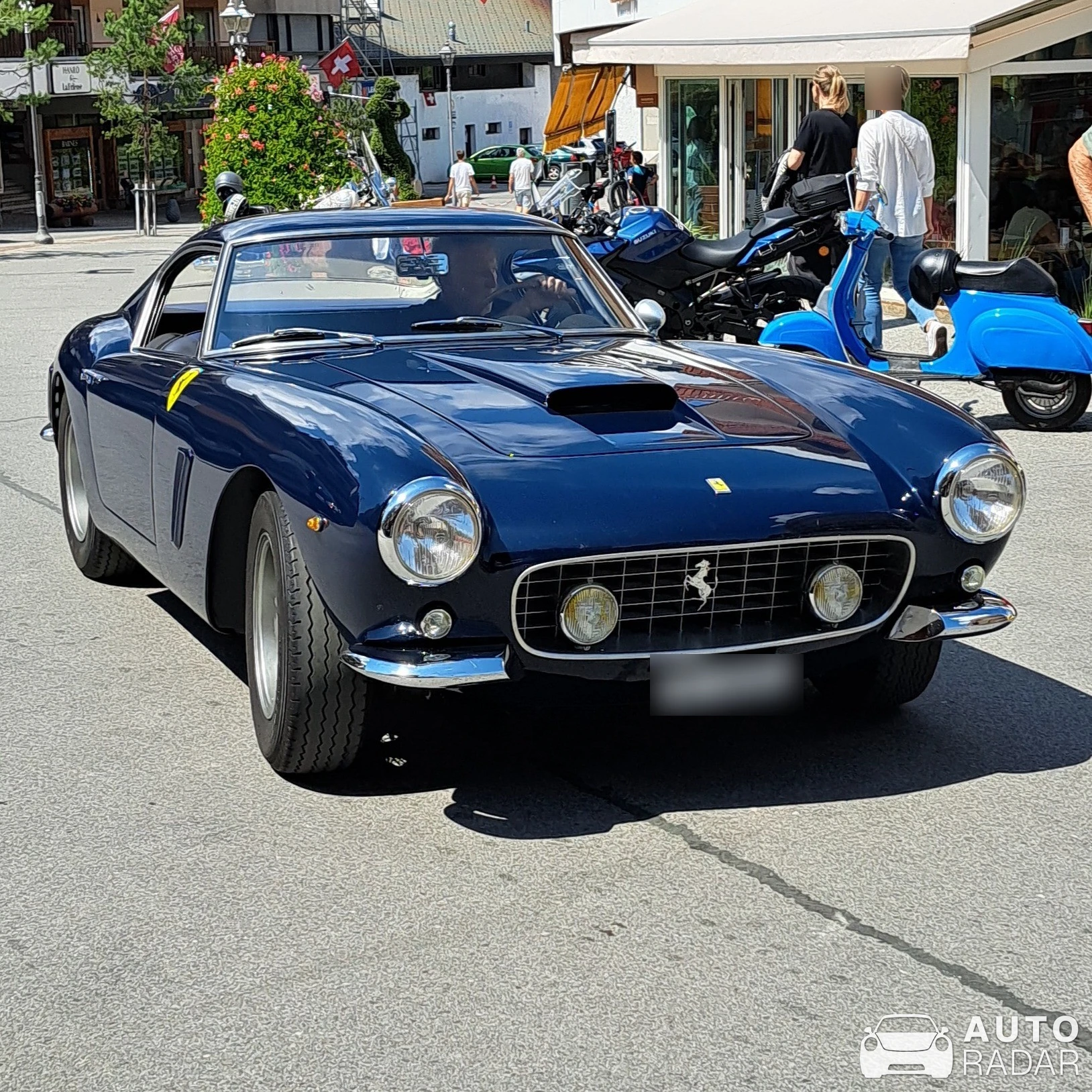 Ferrari 250 GT SWB Berlinetta spotted in Crans-Montana, Switzerland