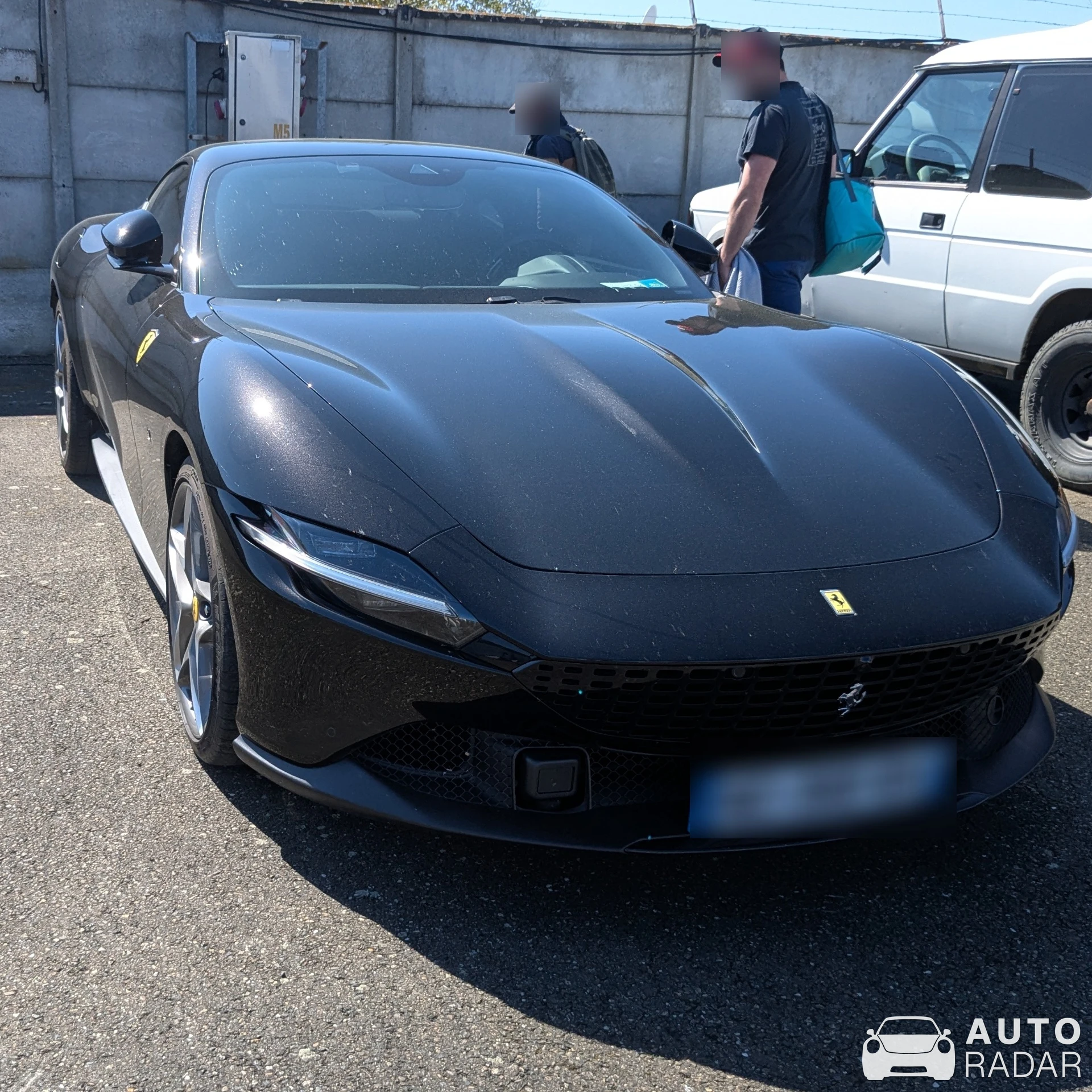 Ferrari Roma spotted in Nogaro