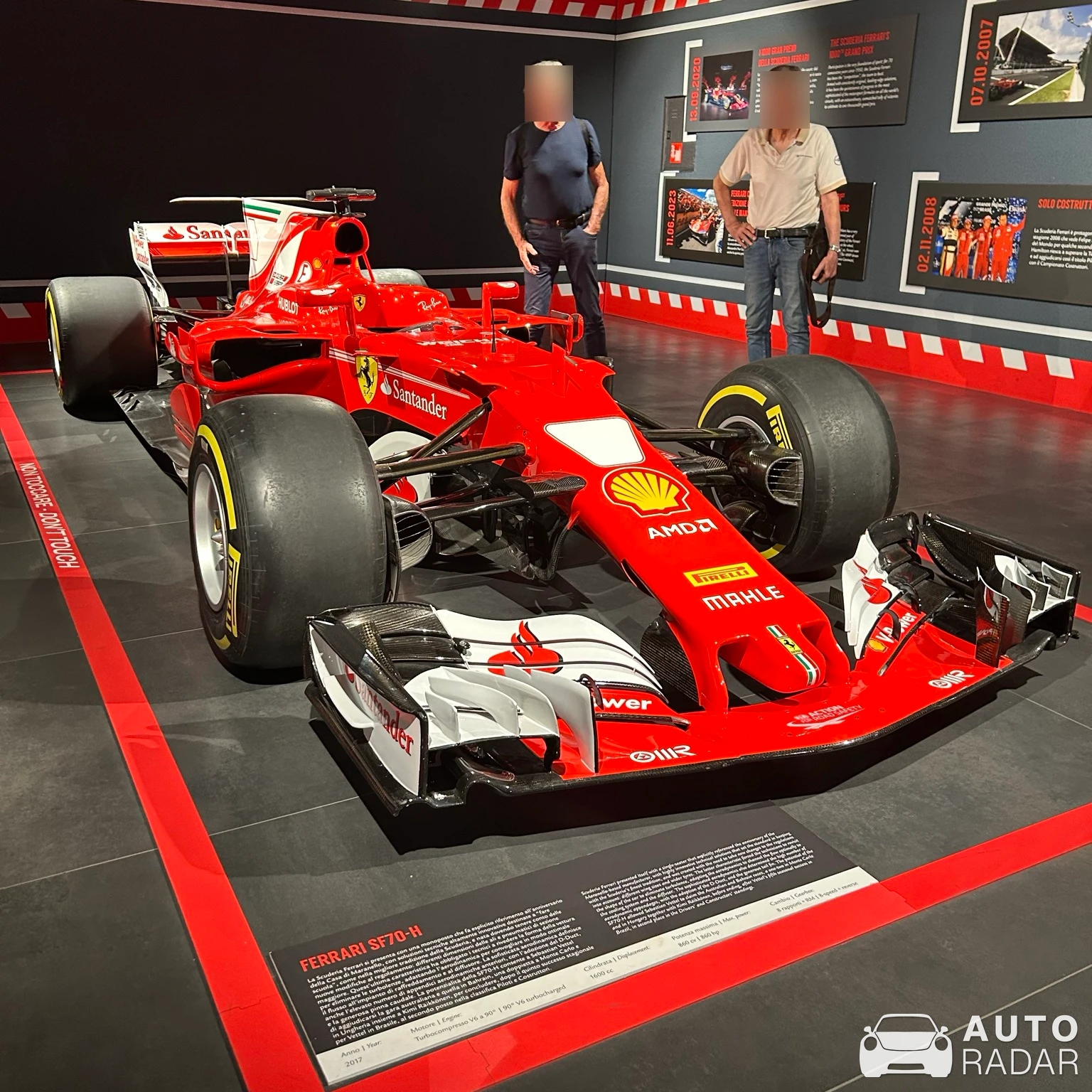 Ferrari SF70 H spotted in Maranello